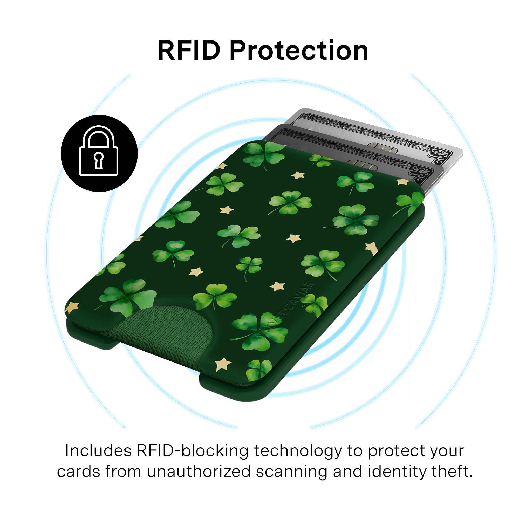 Lucky Clover MagSafe Wallet