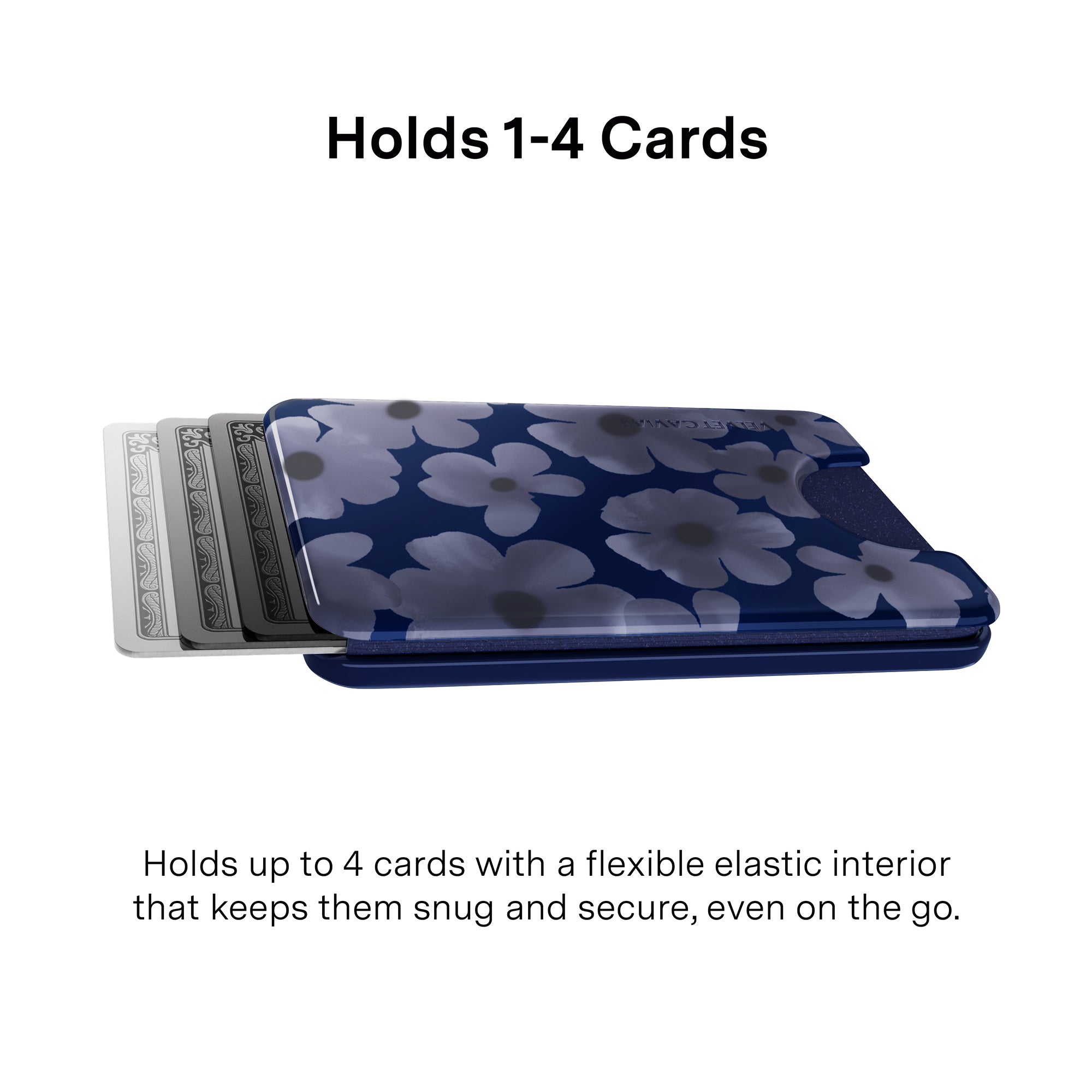 Midnight Blossom MagSafe Wallet