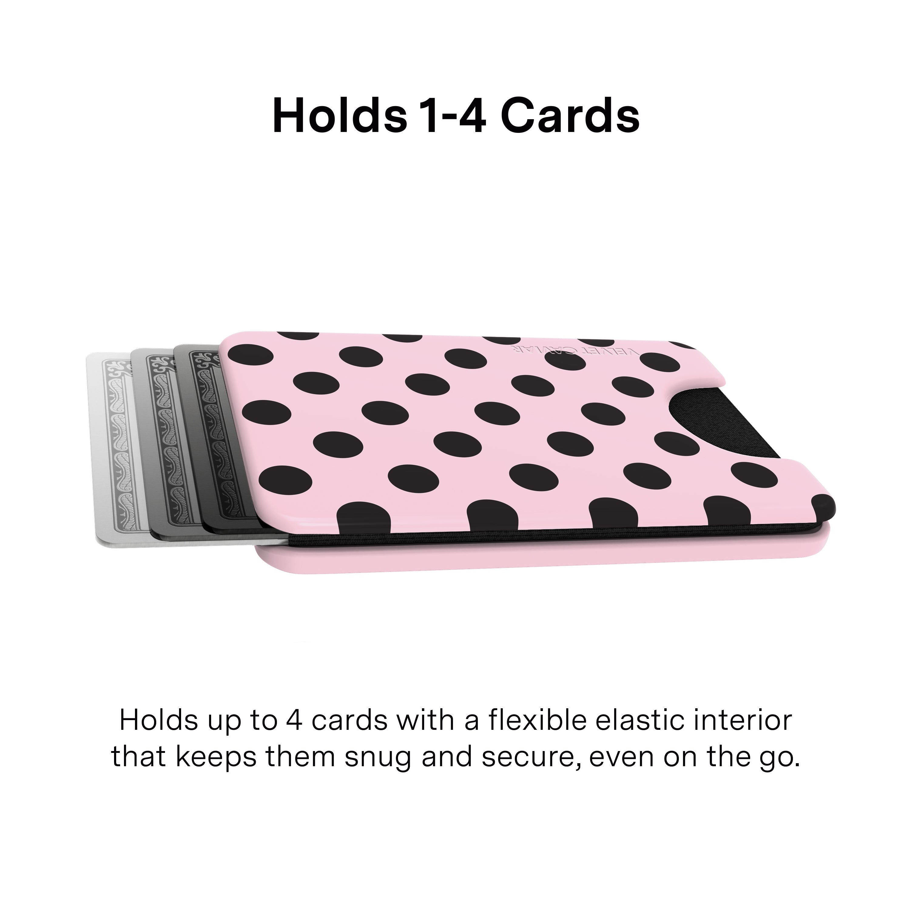 Princess Pink Polka Dot MagSafe Wallet