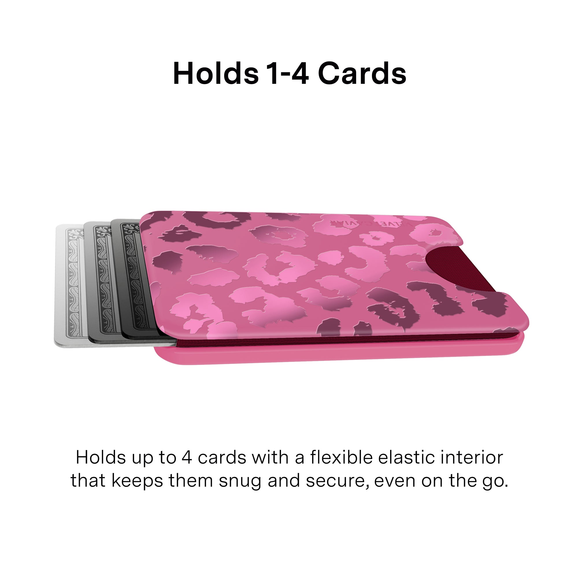 Pink Ruby Leopard MagSafe Wallet