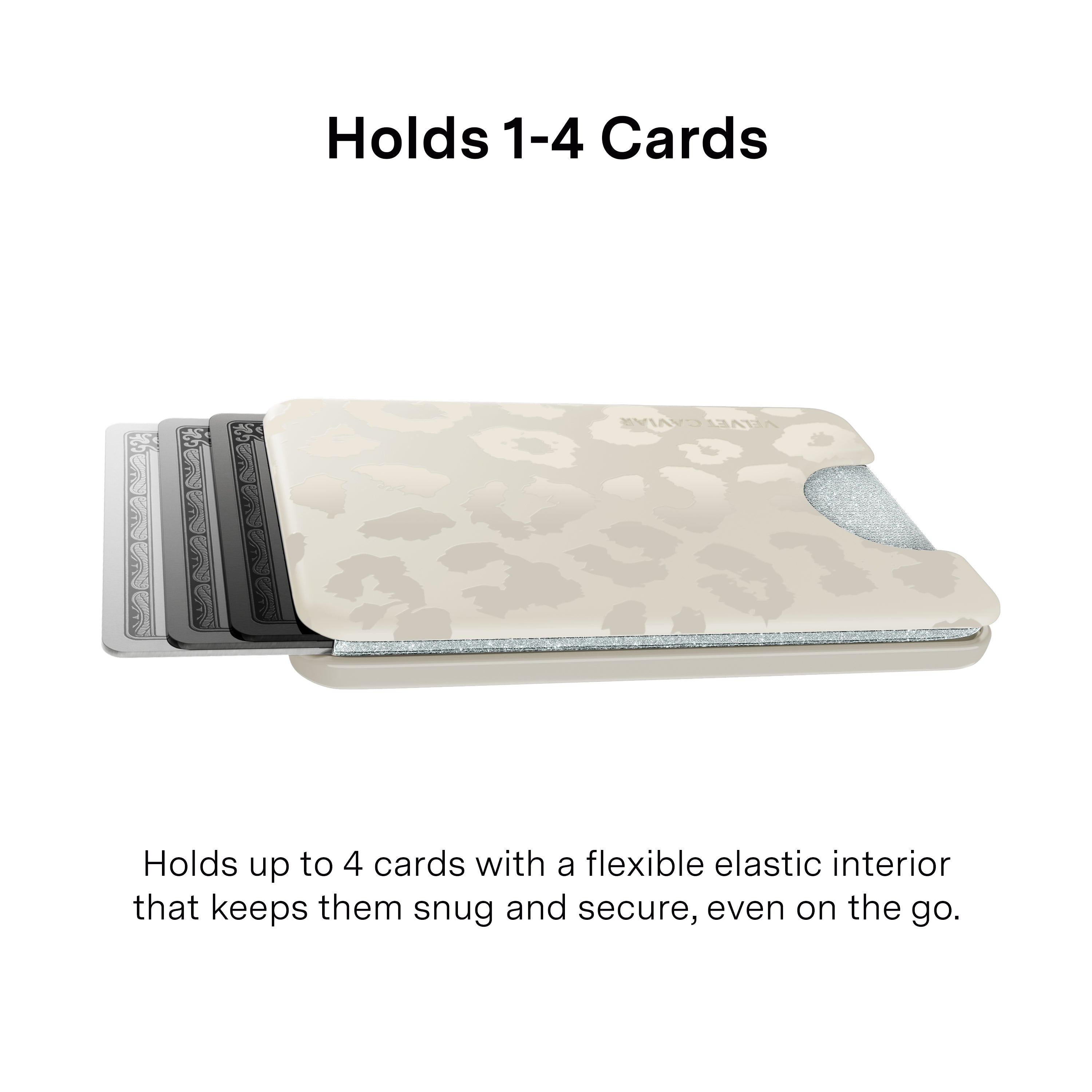 Stone Leopard MagSafe Wallet