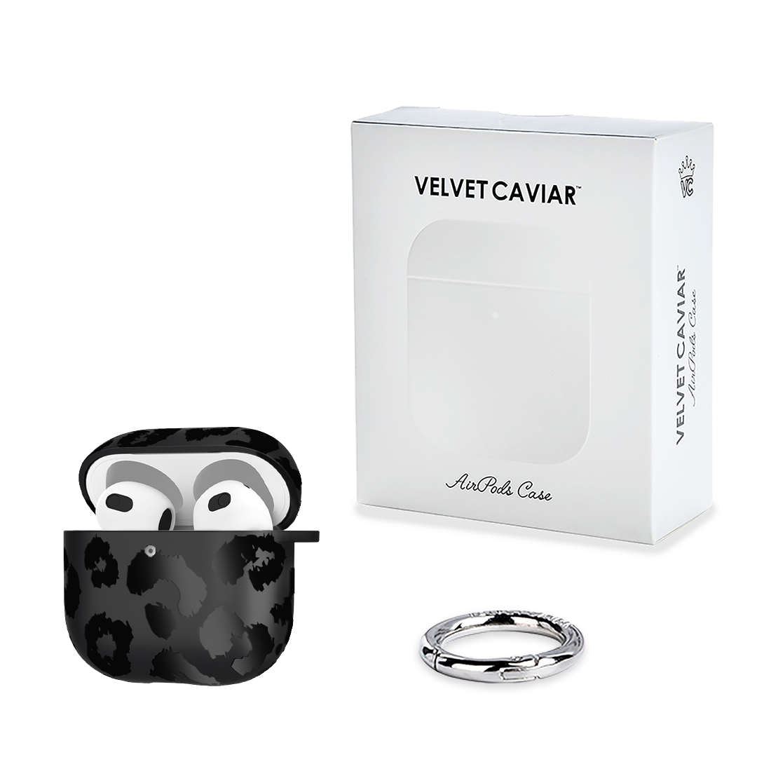 Black Leopard AirPod Case