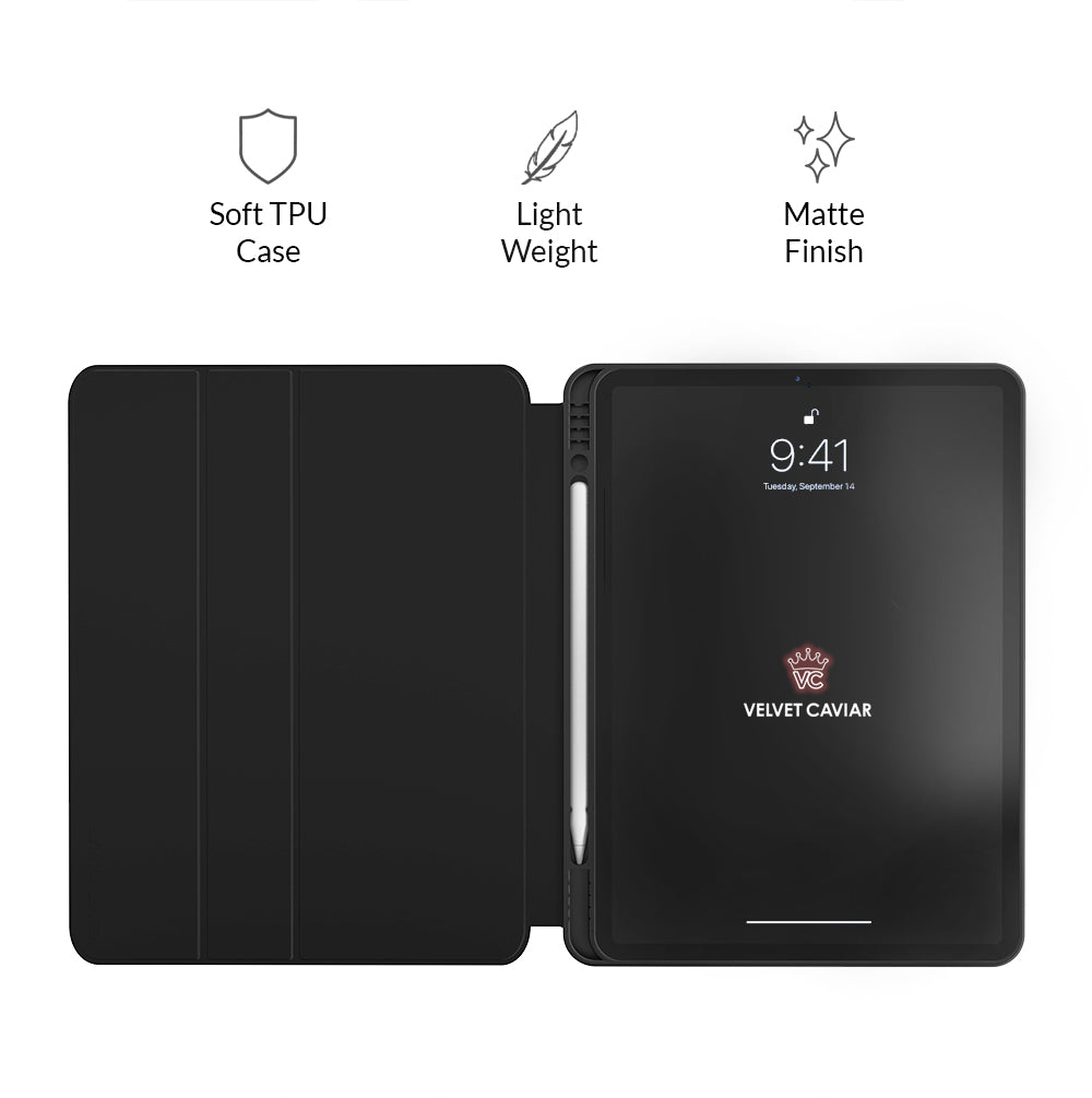 Floral Rose Gold Chrome iPad Case