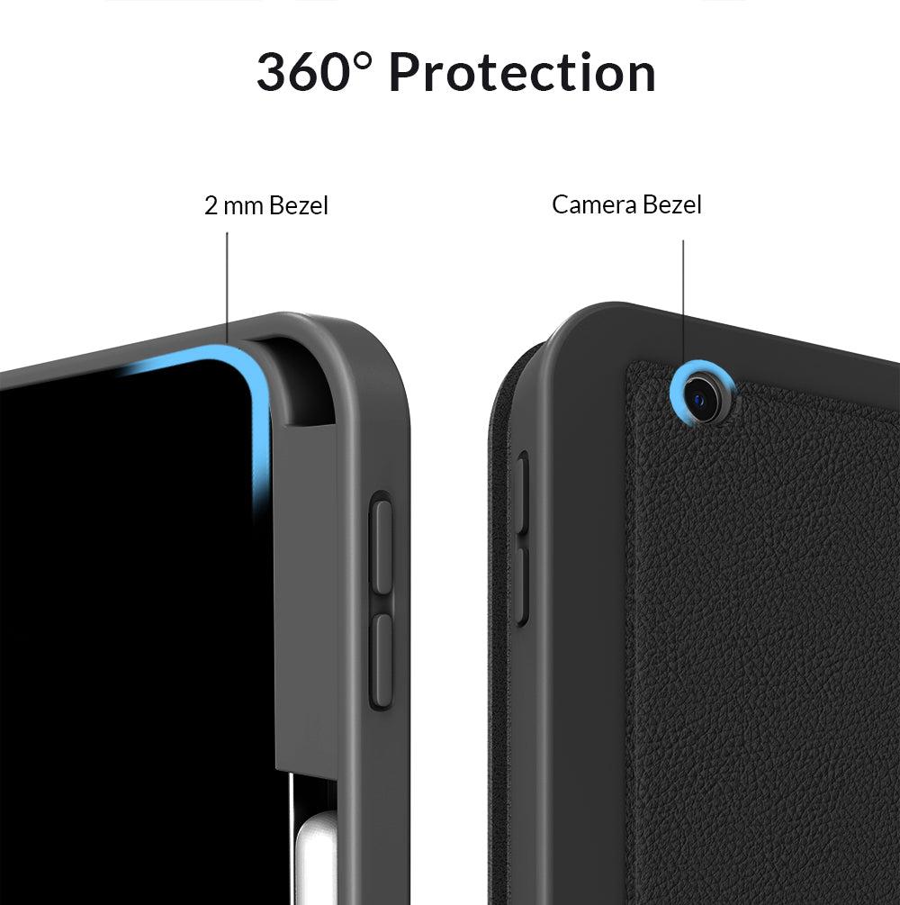 Black Leopard iPad Case