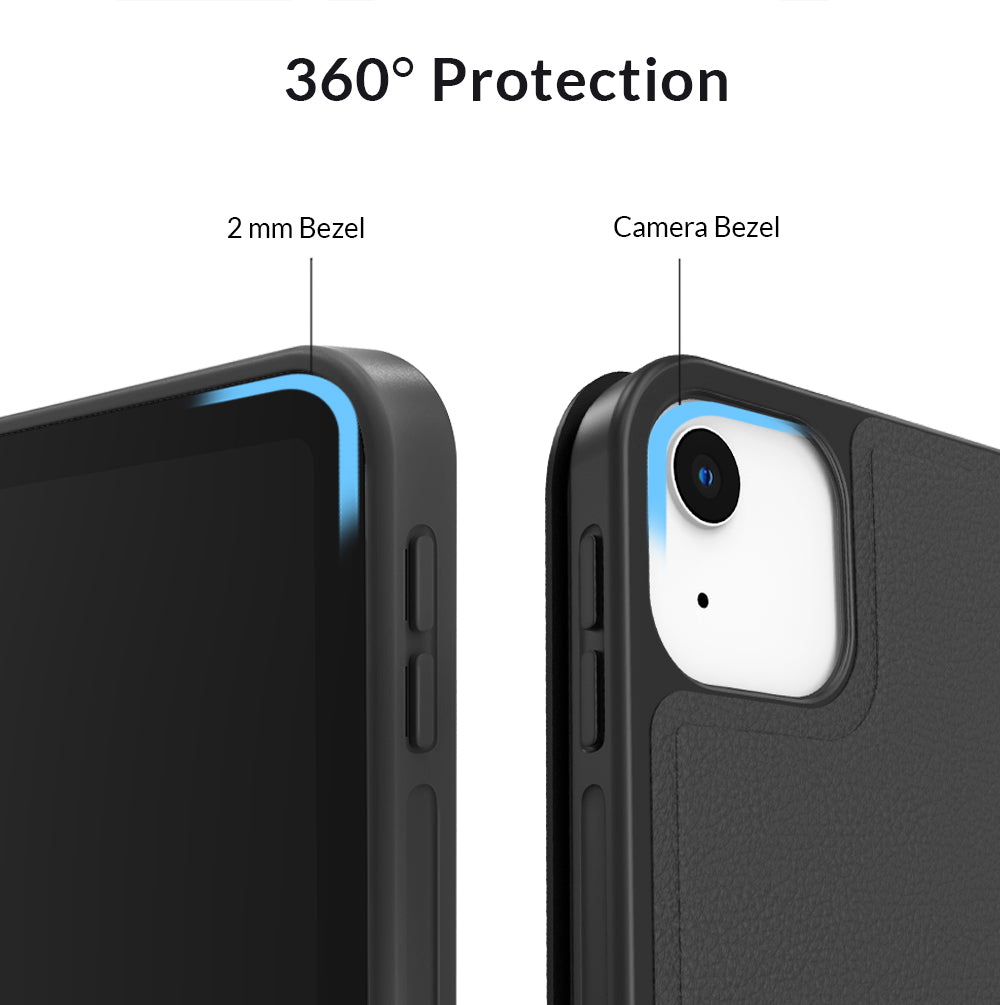 Black Leopard iPad Case