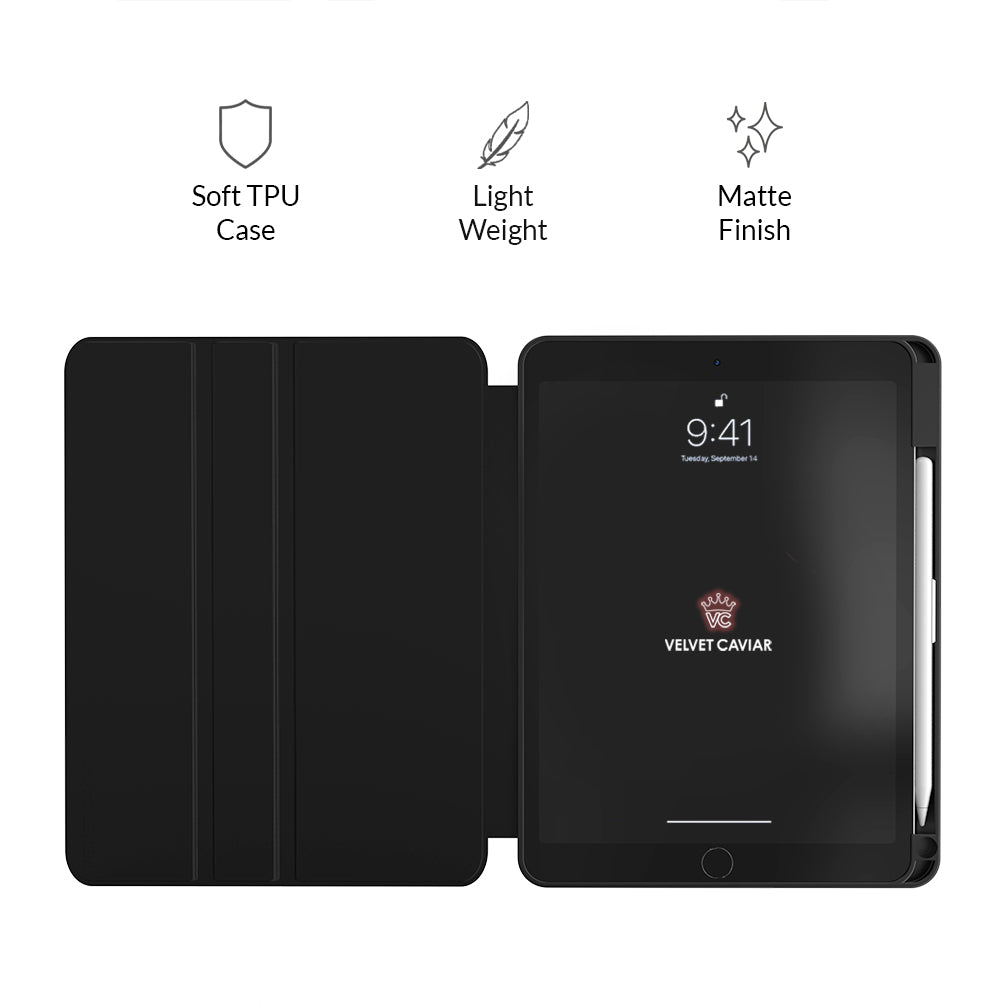 Black Leopard iPad Case