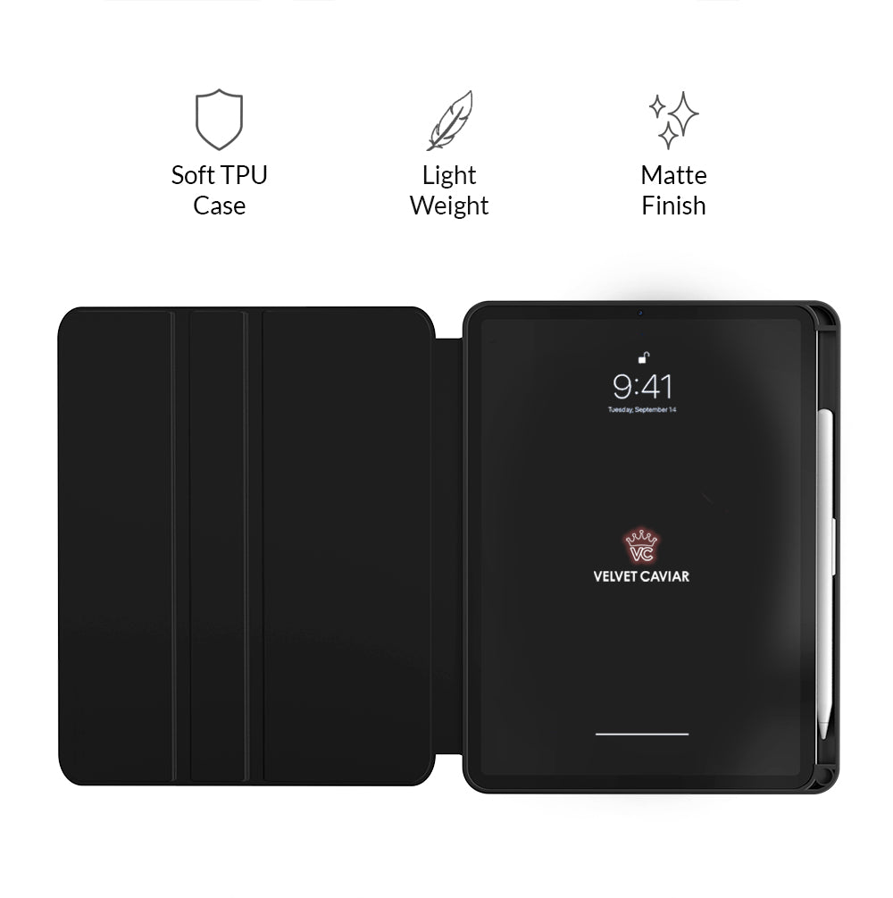 Black Leopard iPad Case