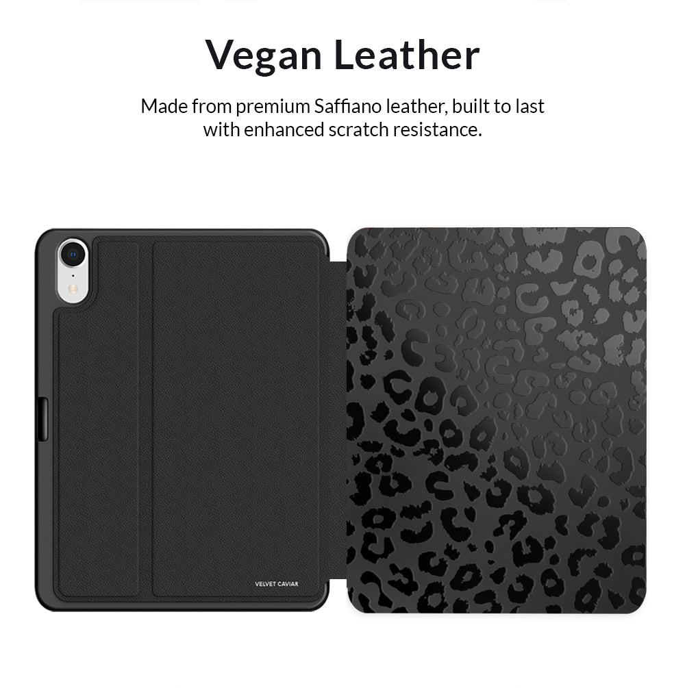 Black Leopard iPad Case