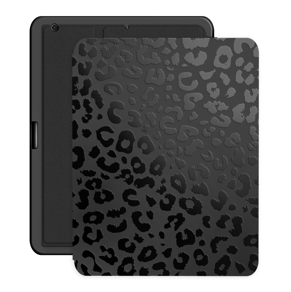 Black Leopard iPad Case