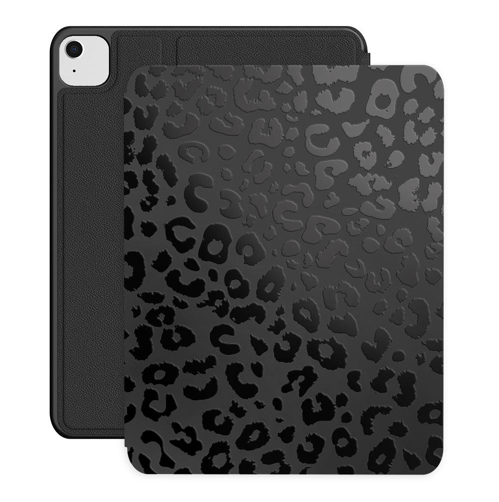 Black Leopard iPad Case