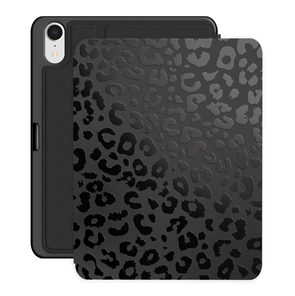 Black Leopard iPad Case