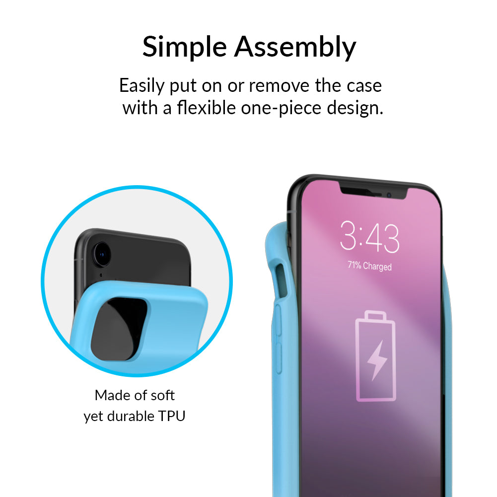 Pastel Tie Dye iPhone Charging Case