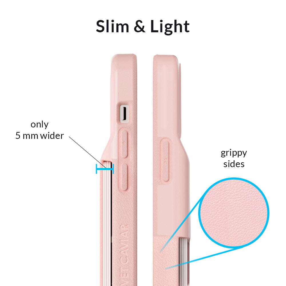 Light Pink iPhone Wallet Case