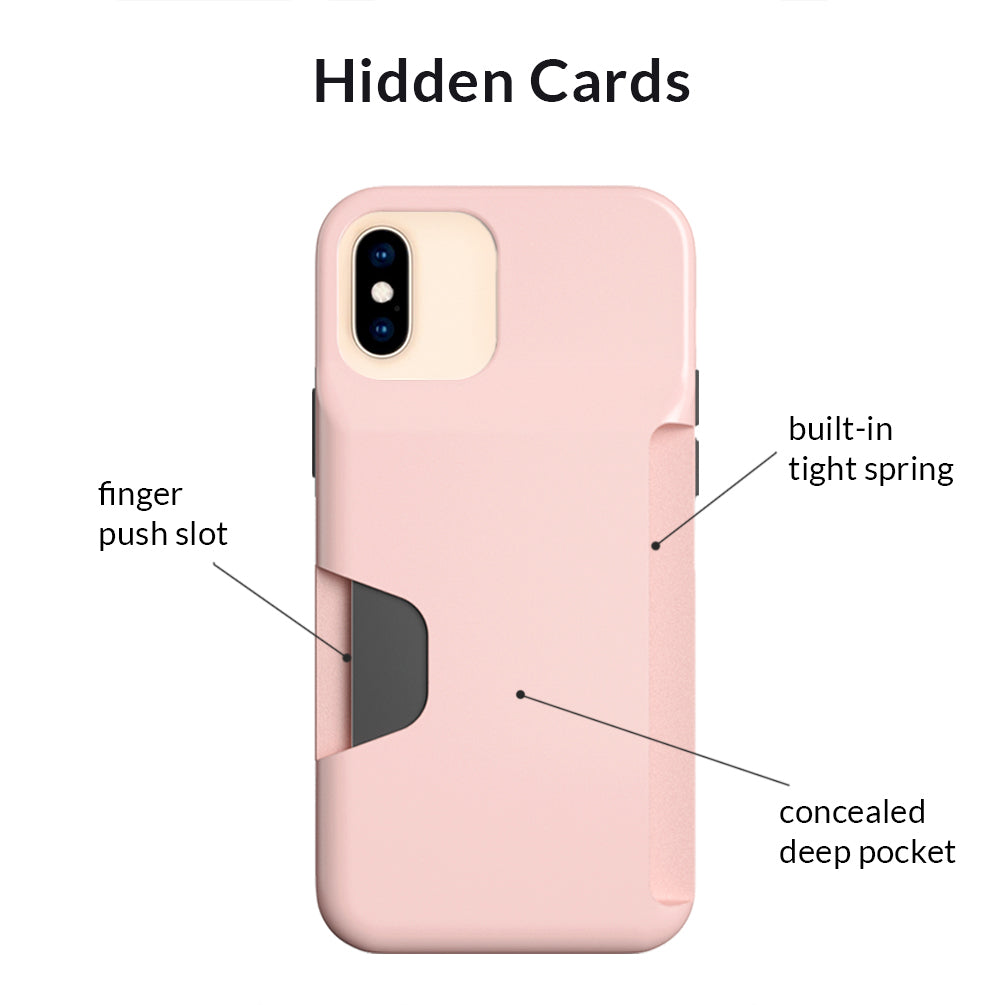 Light Pink iPhone Wallet Case