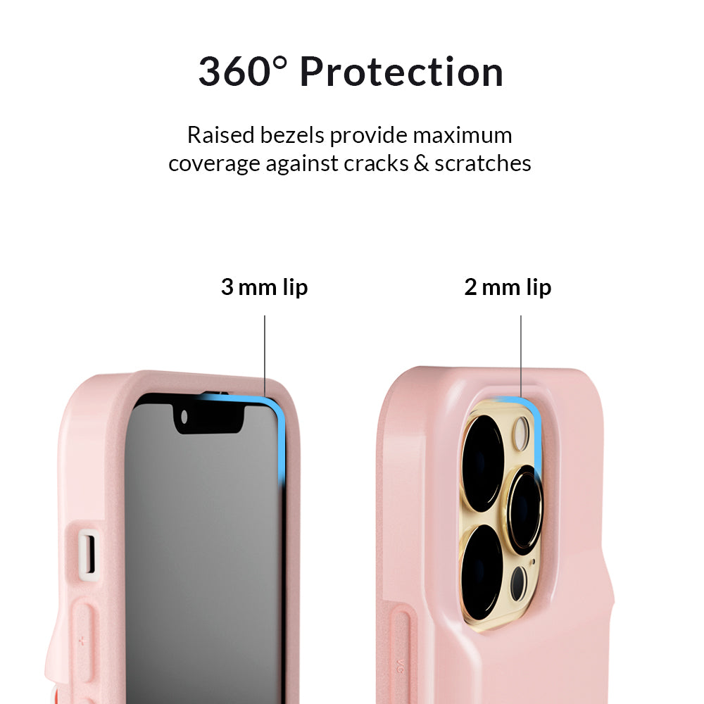 Light Pink iPhone Wallet Case