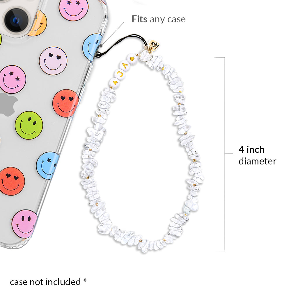 Clear Phone Charm