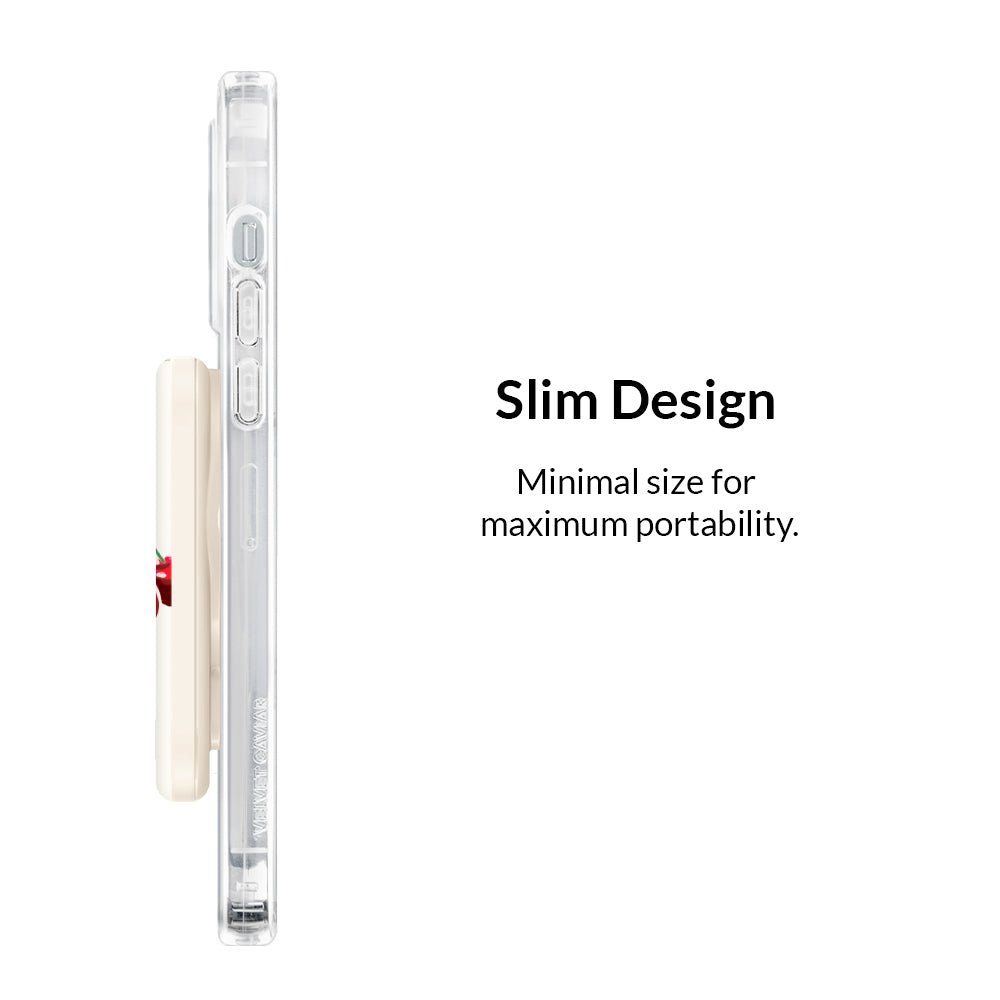 Mon Cheri Cherry MagSafe Battery Power Pack