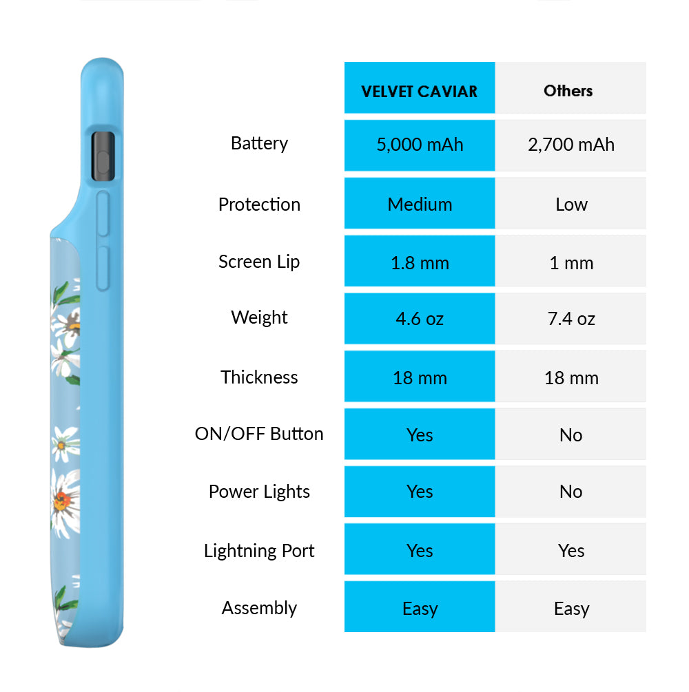 Daisy iPhone Charging Case