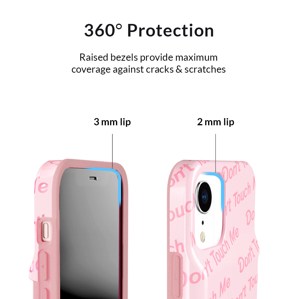 Don't Touch Me iPhone Wallet Case