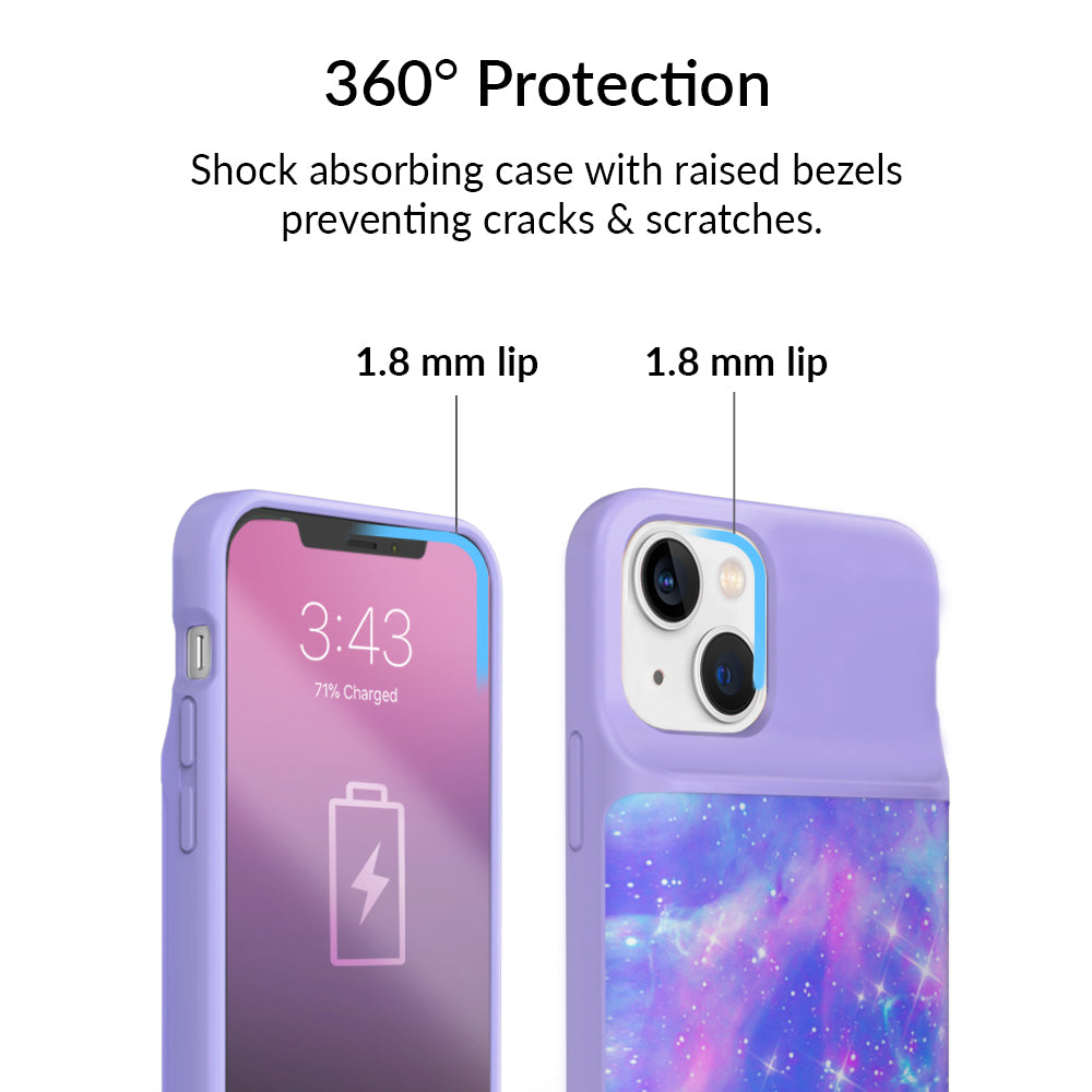 Galaxy iPhone Charging Case