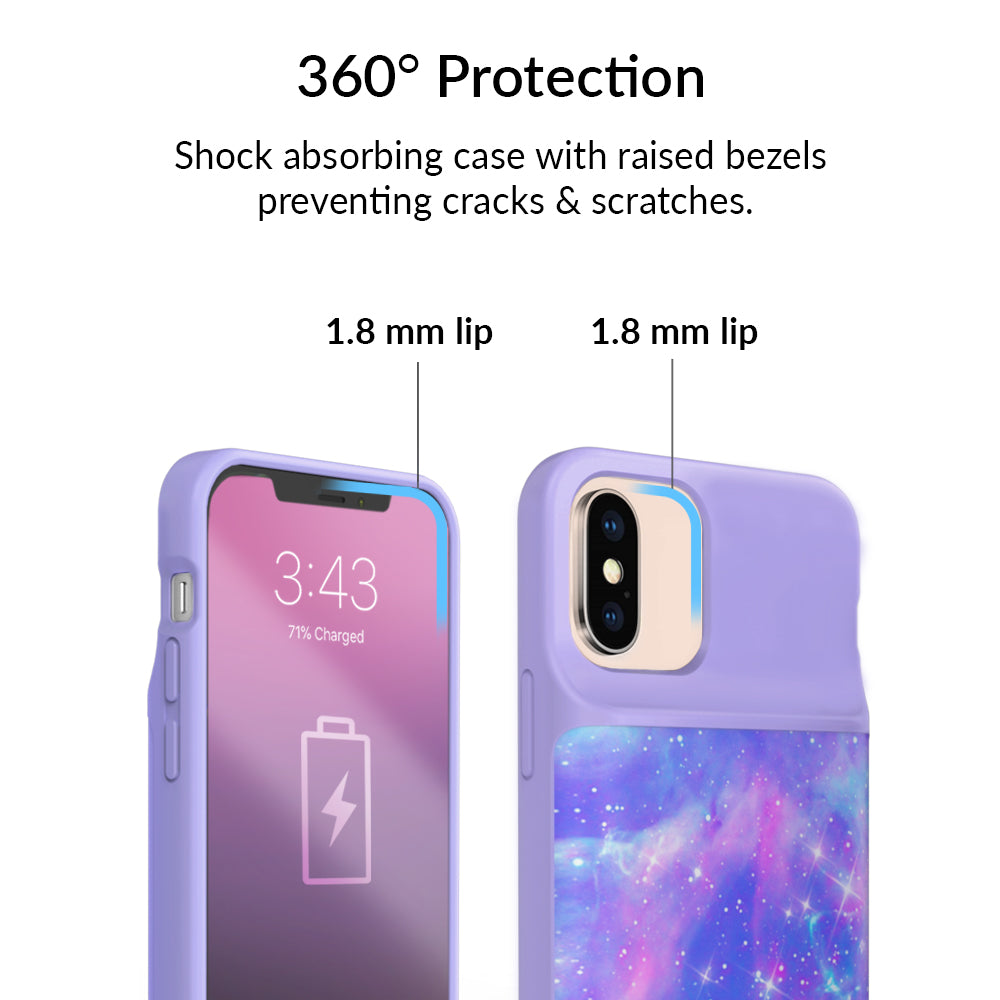 Galaxy iPhone Charging Case