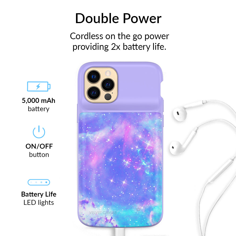 Galaxy iPhone Charging Case