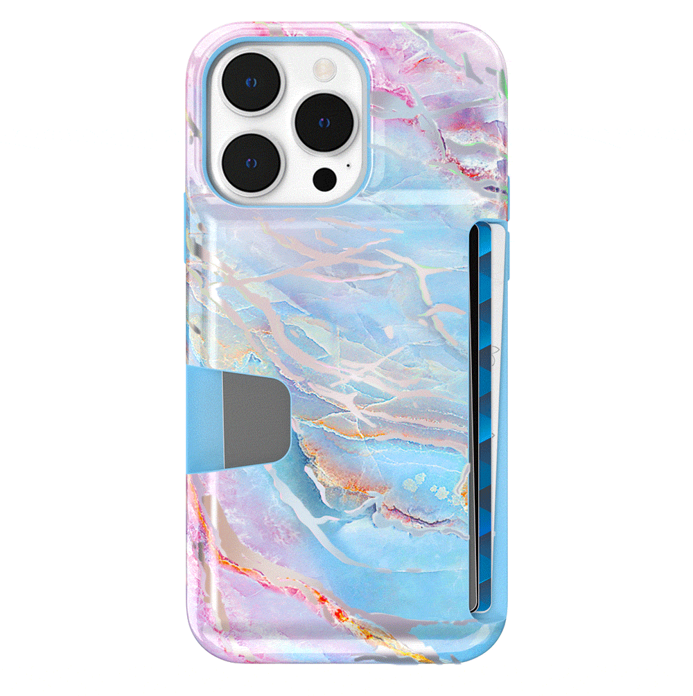 Holo Moonstone iPhone Wallet Case