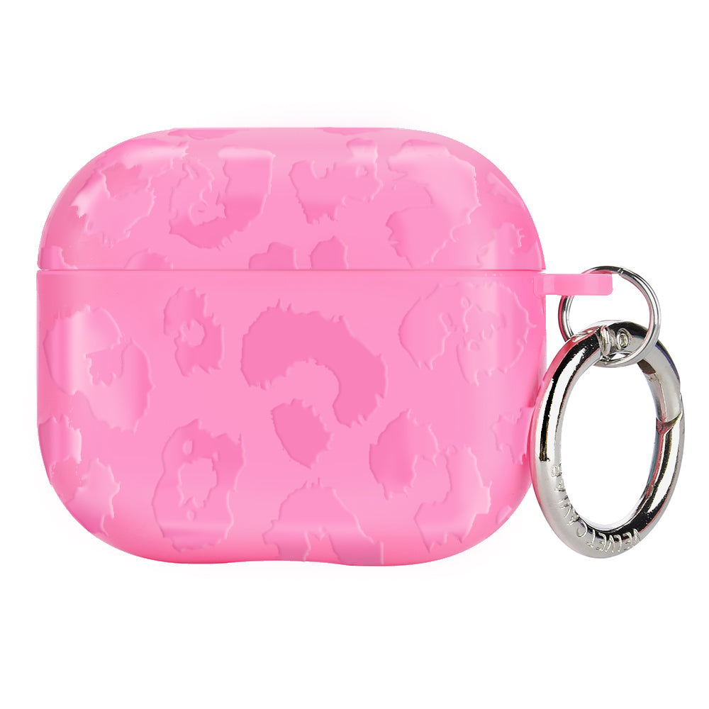 Hot Pink Leopard AirPod Case