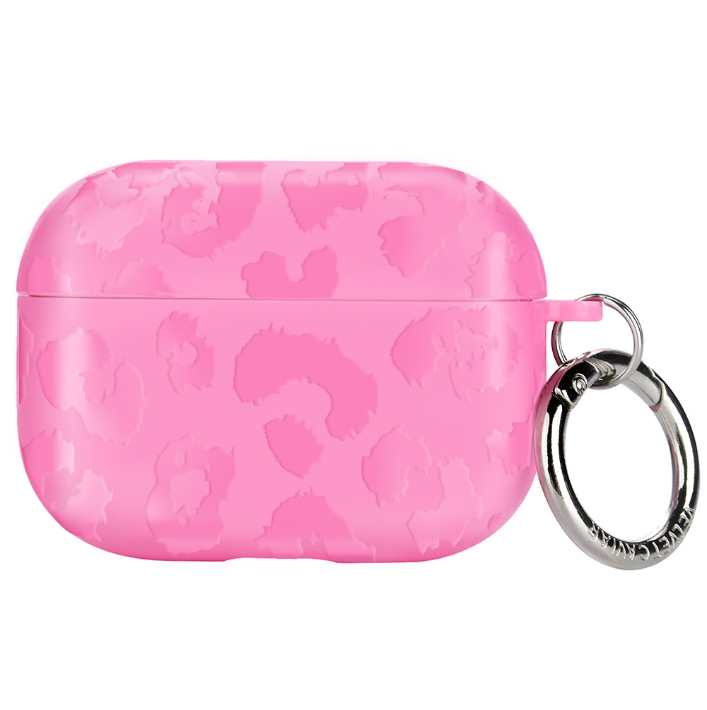 Hot Pink Leopard AirPod Case