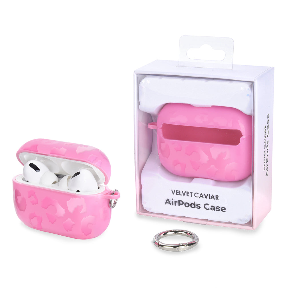 Hot Pink Leopard AirPod Case