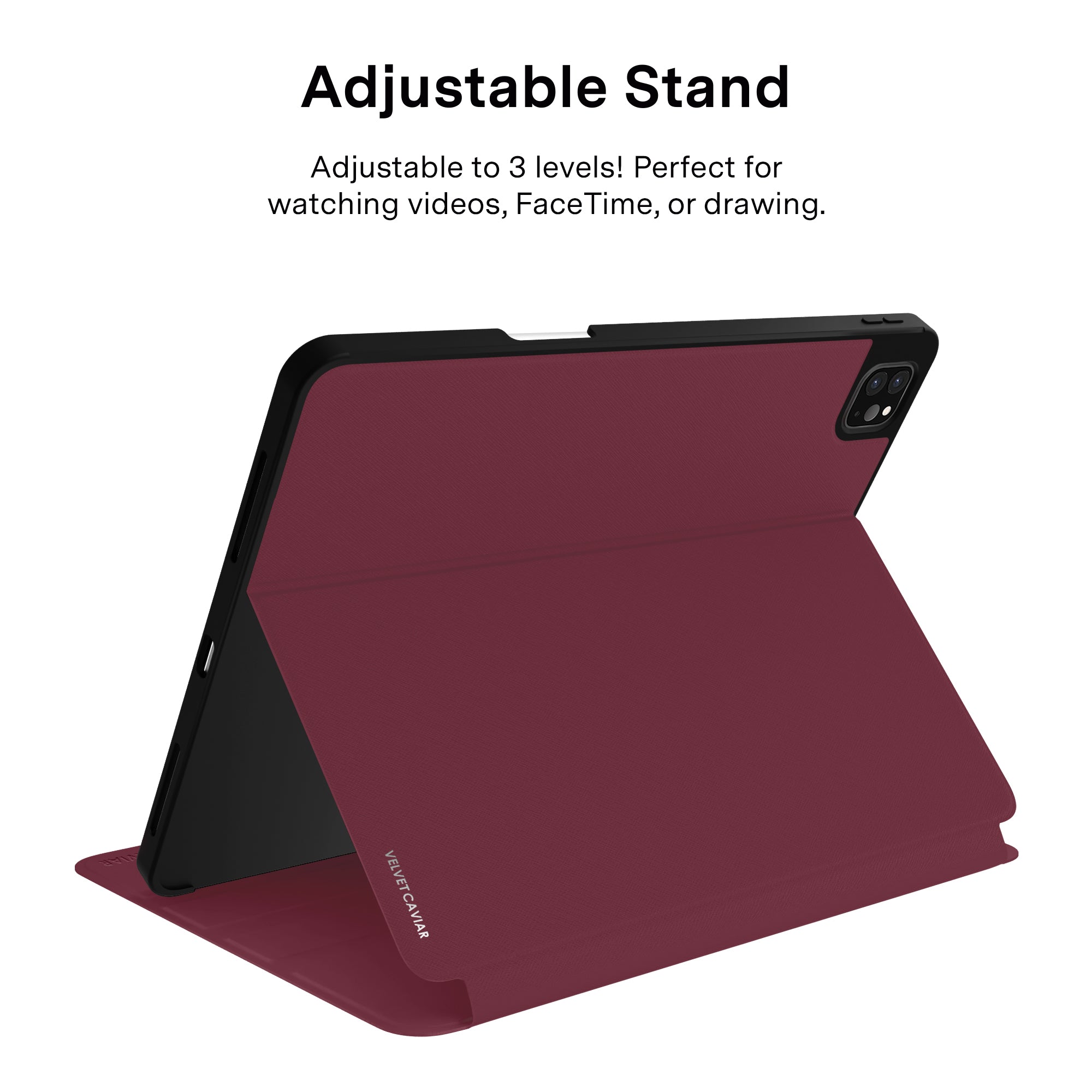 Burgundy 1990 iPad Case