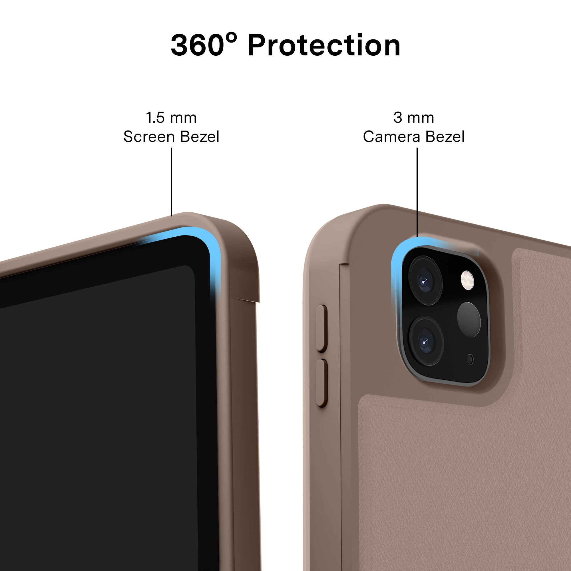 Cashmere Taupe iPad Case