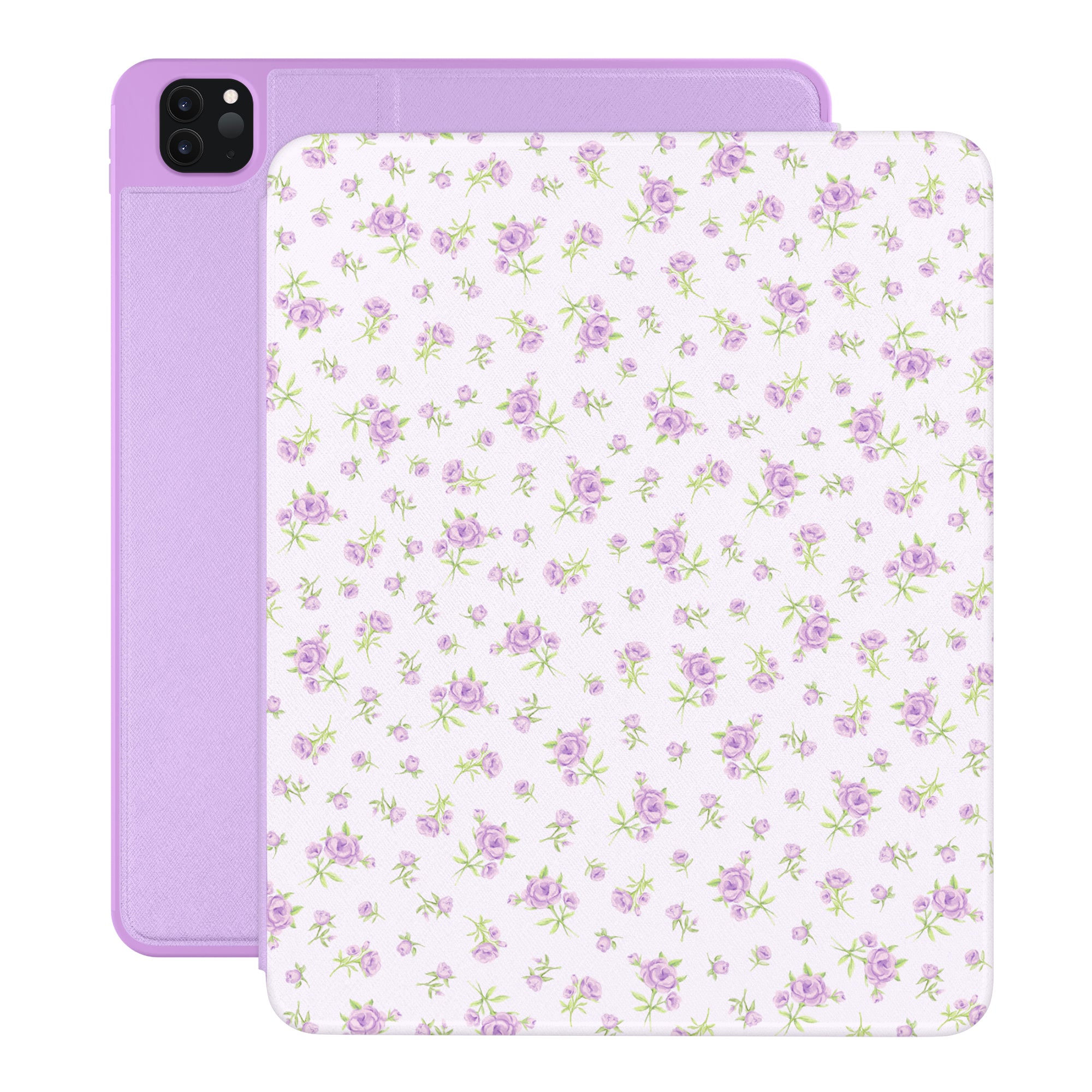 Dainty Lilac Floral iPad Case