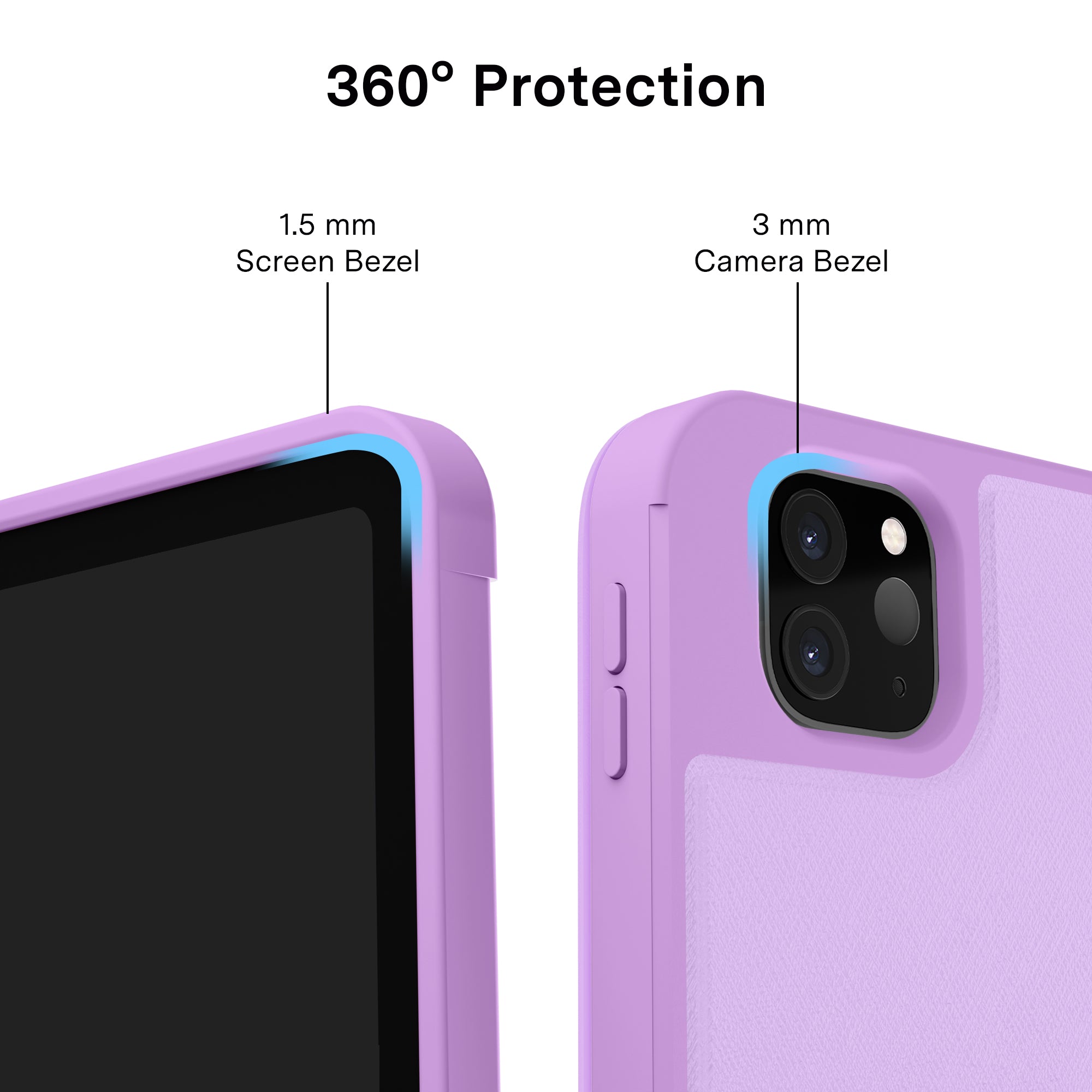 Dainty Lilac Floral iPad Case