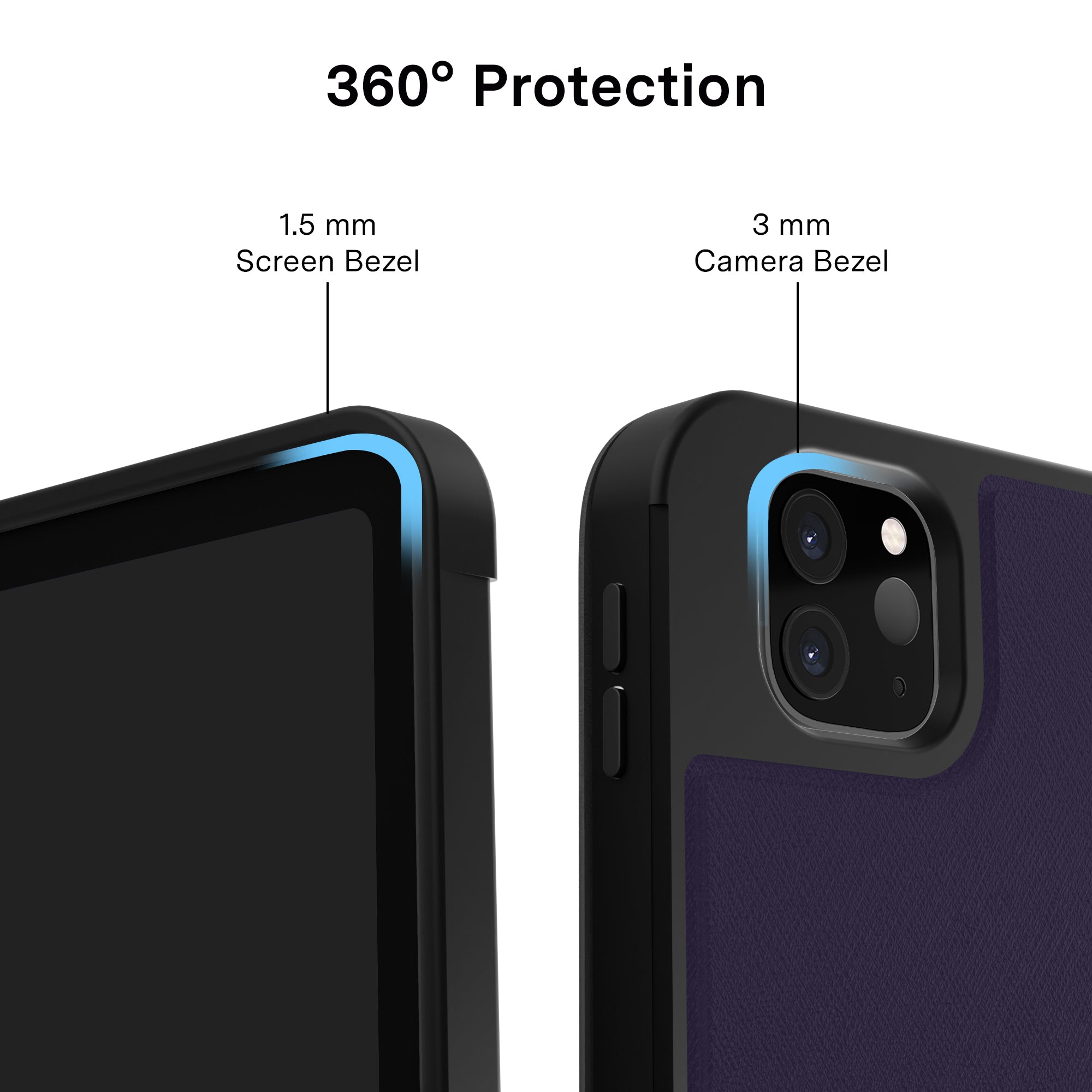 Midnight Blossom iPad Case