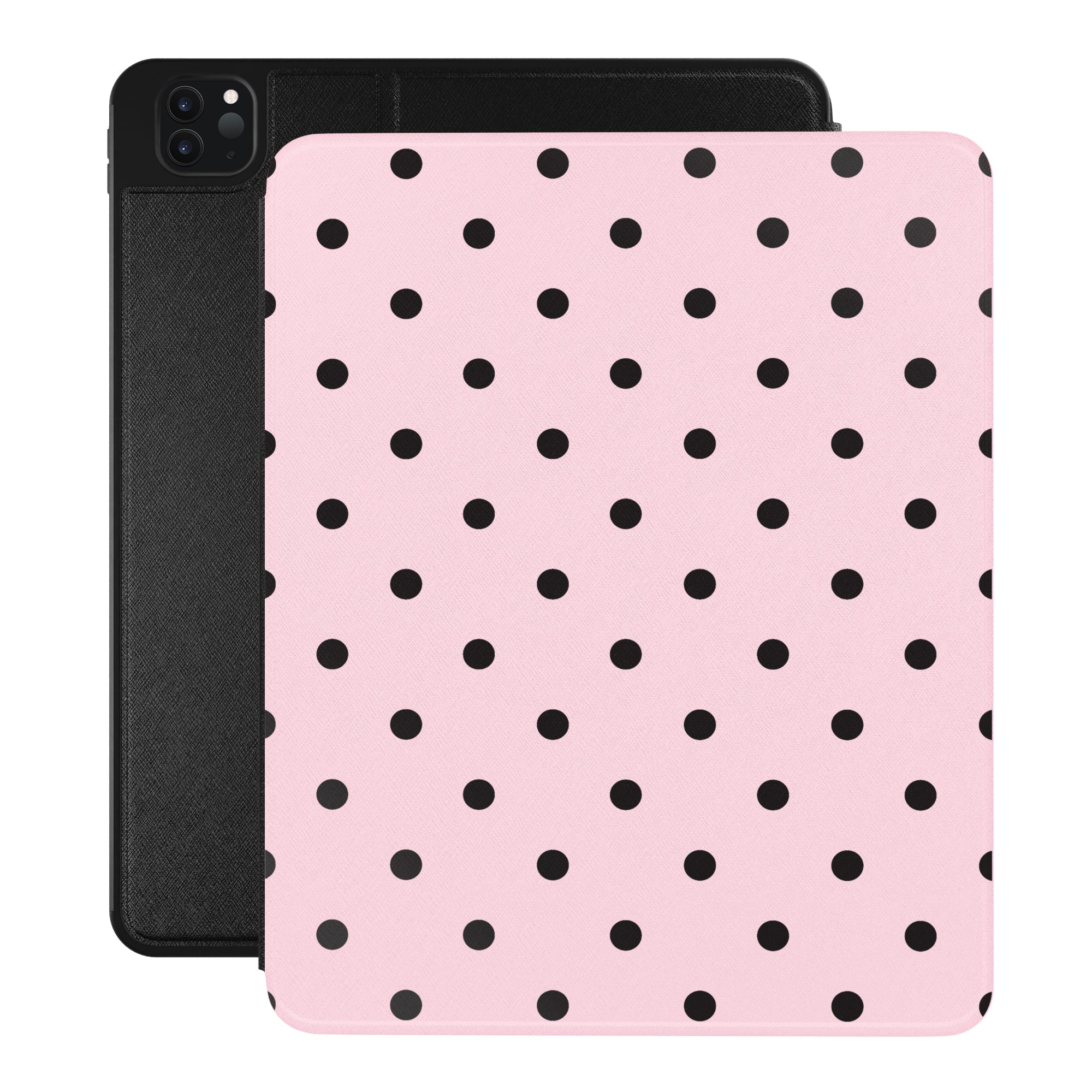 Princess Pink Polka Dot iPad Case