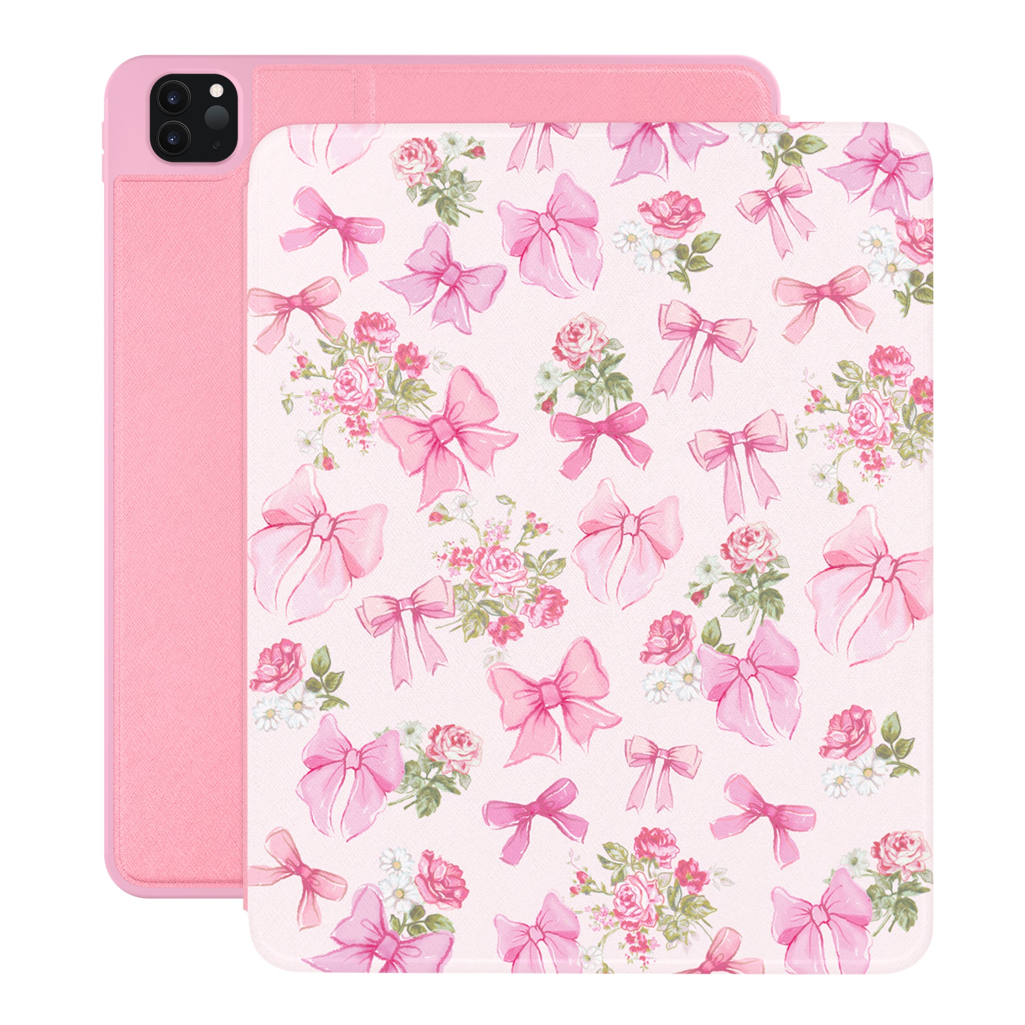 Posie Pink Bow iPad Case