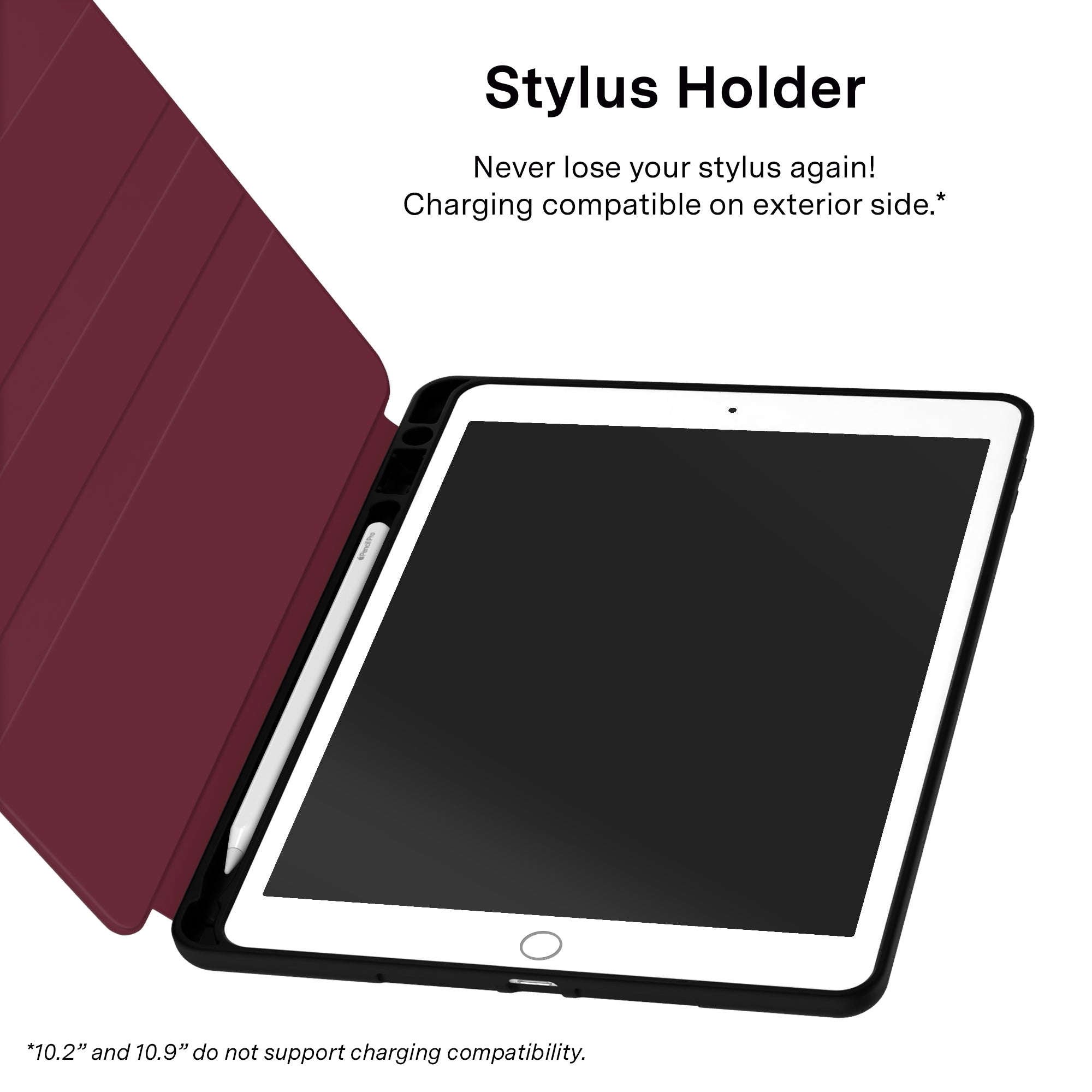 Burgundy 1990 iPad Case