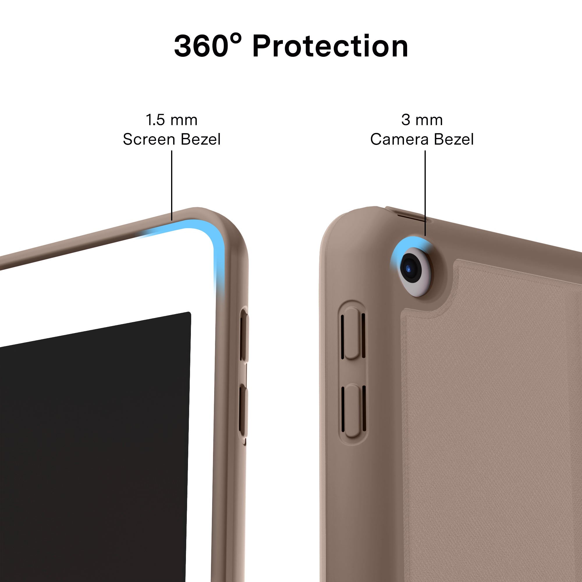 Cashmere Taupe iPad Case