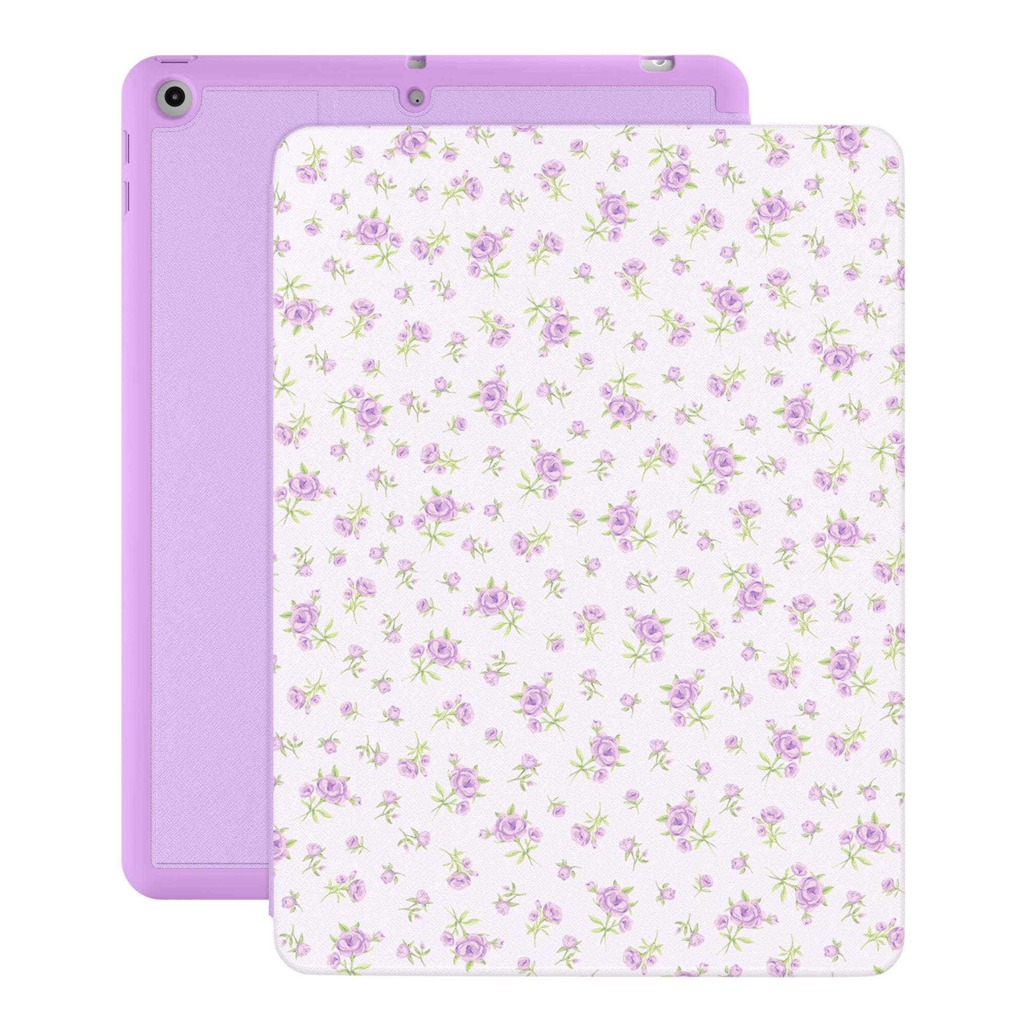 Dainty Lilac Floral iPad Case
