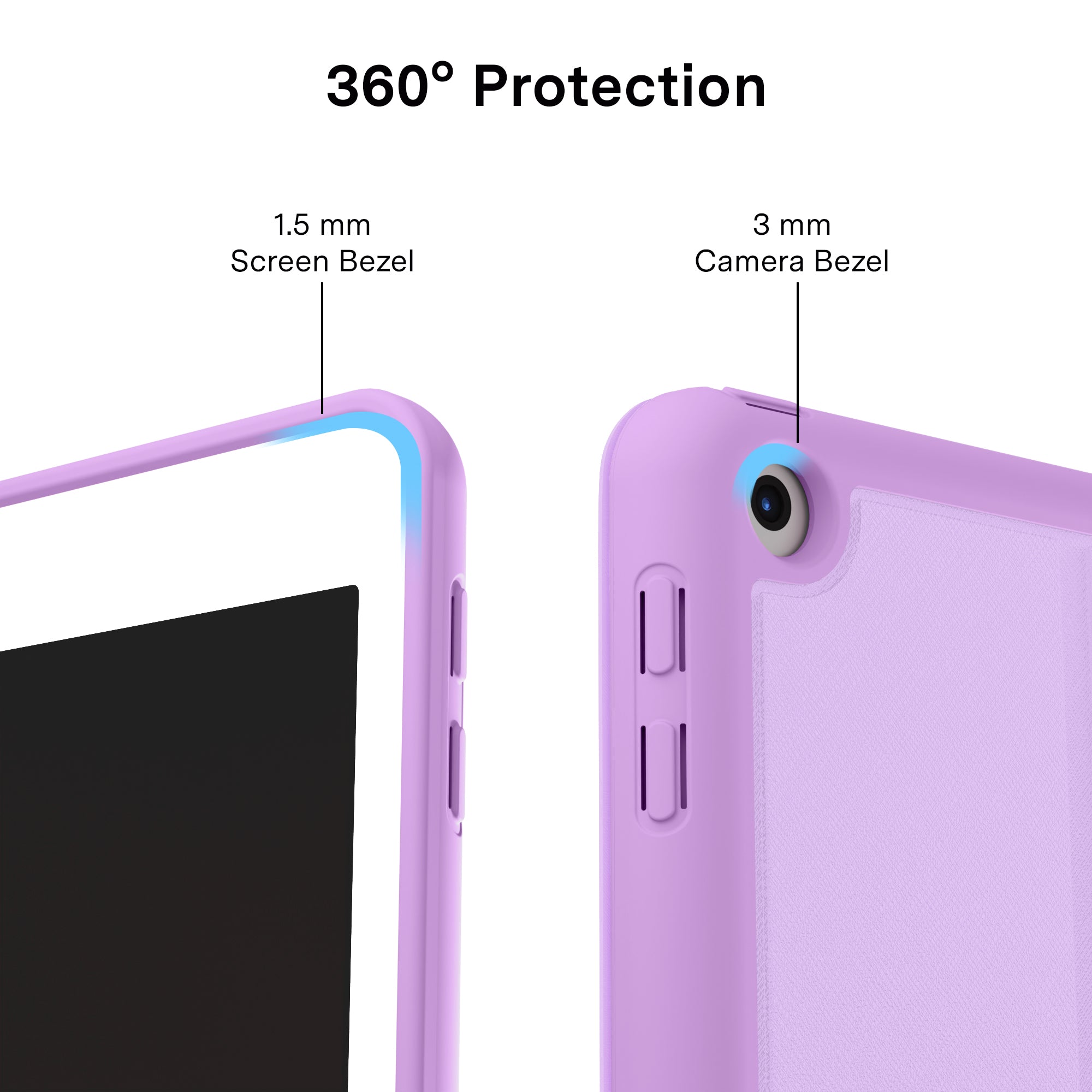 Dainty Lilac Floral iPad Case