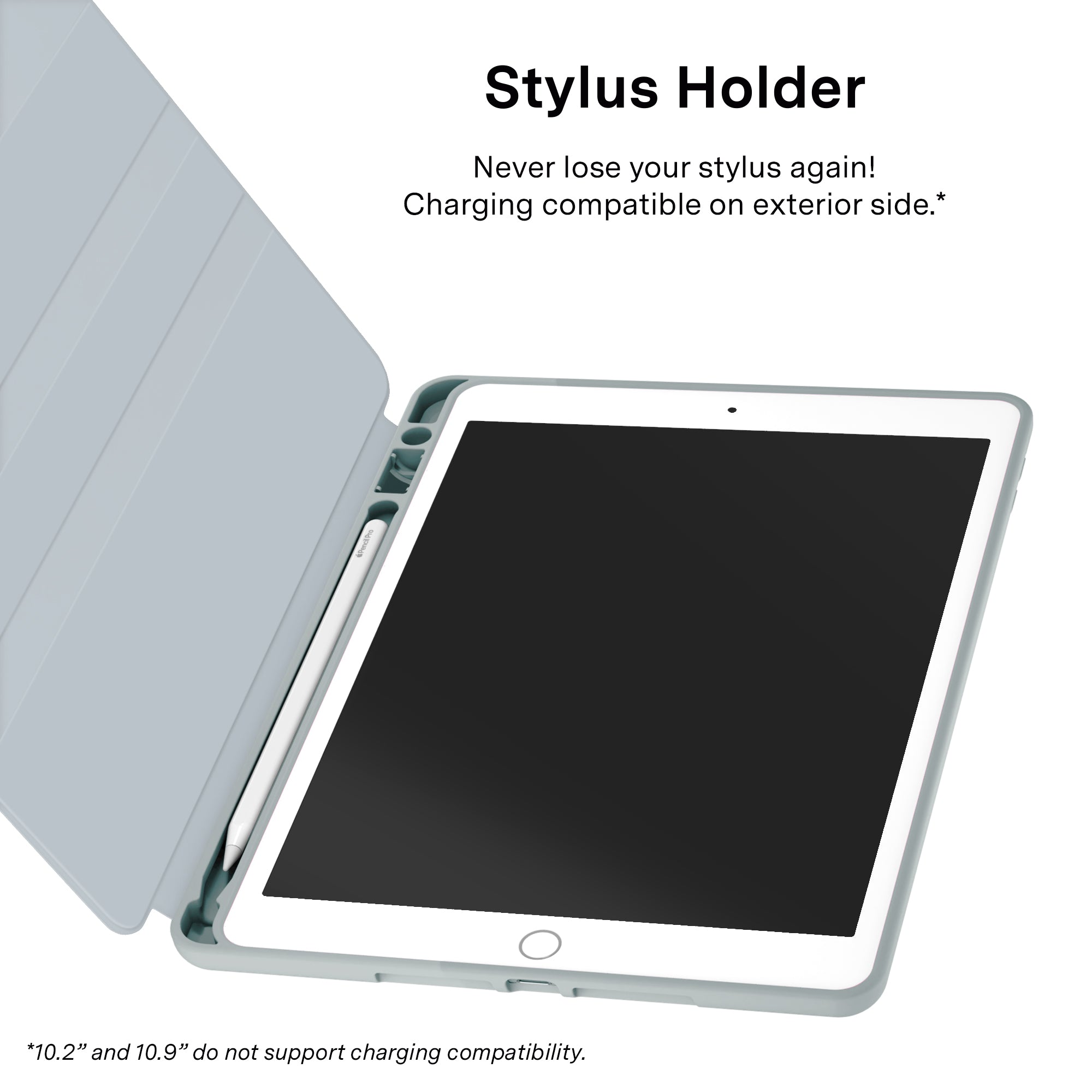 French Blue Floral iPad Case