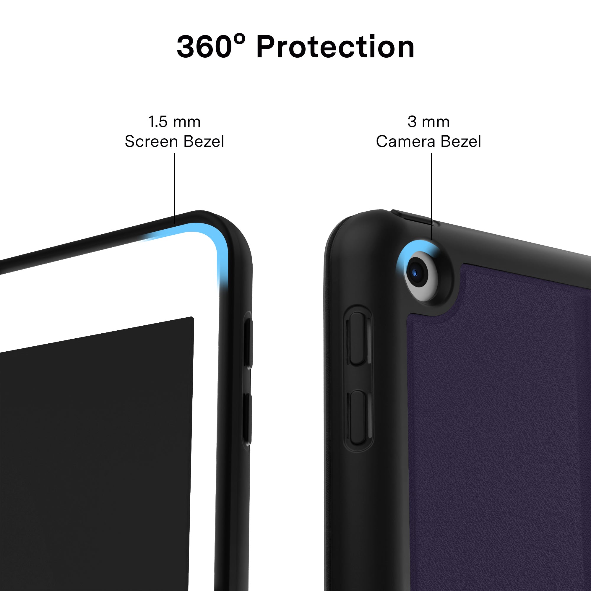 Midnight Blossom iPad Case