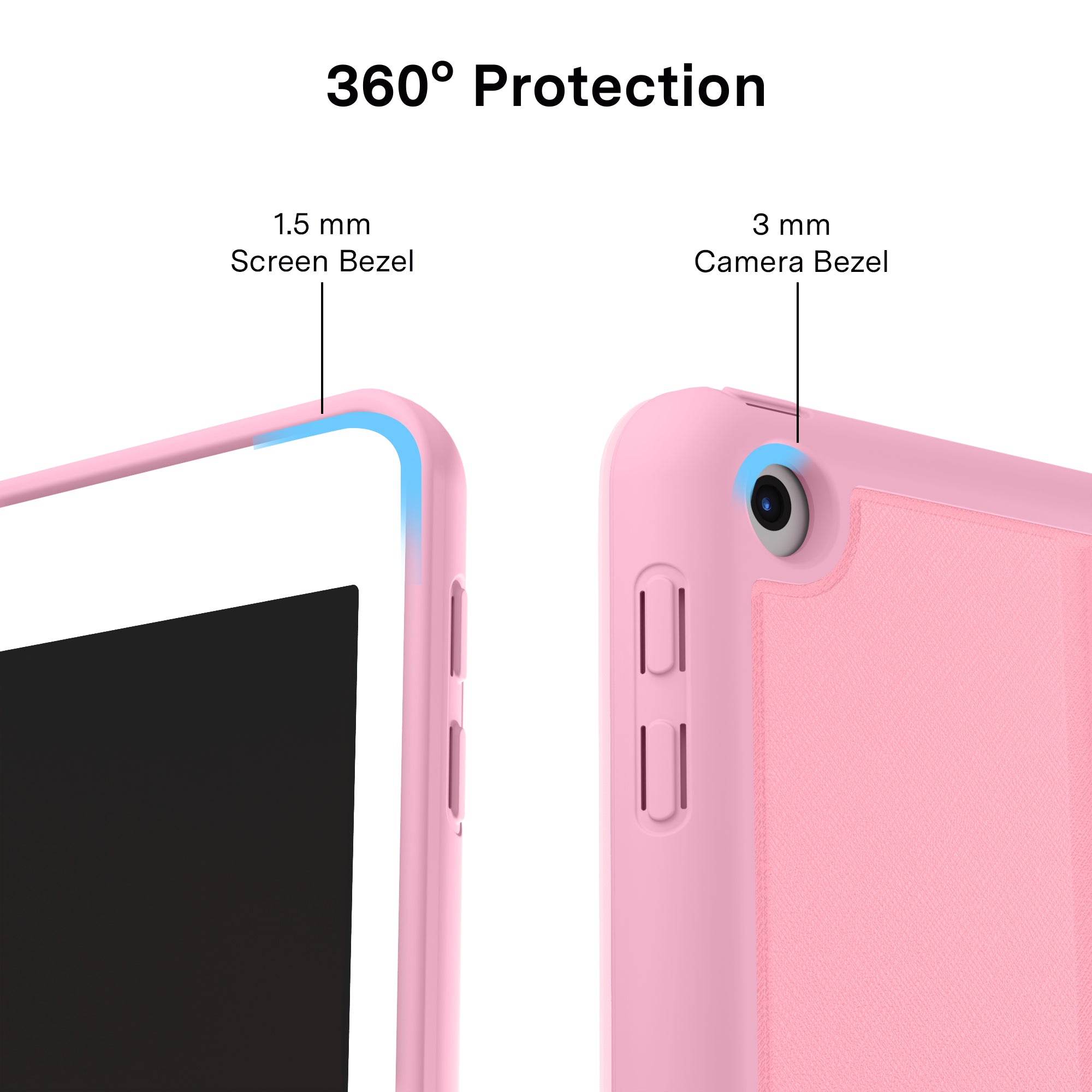 Posie Pink Bow iPad Case