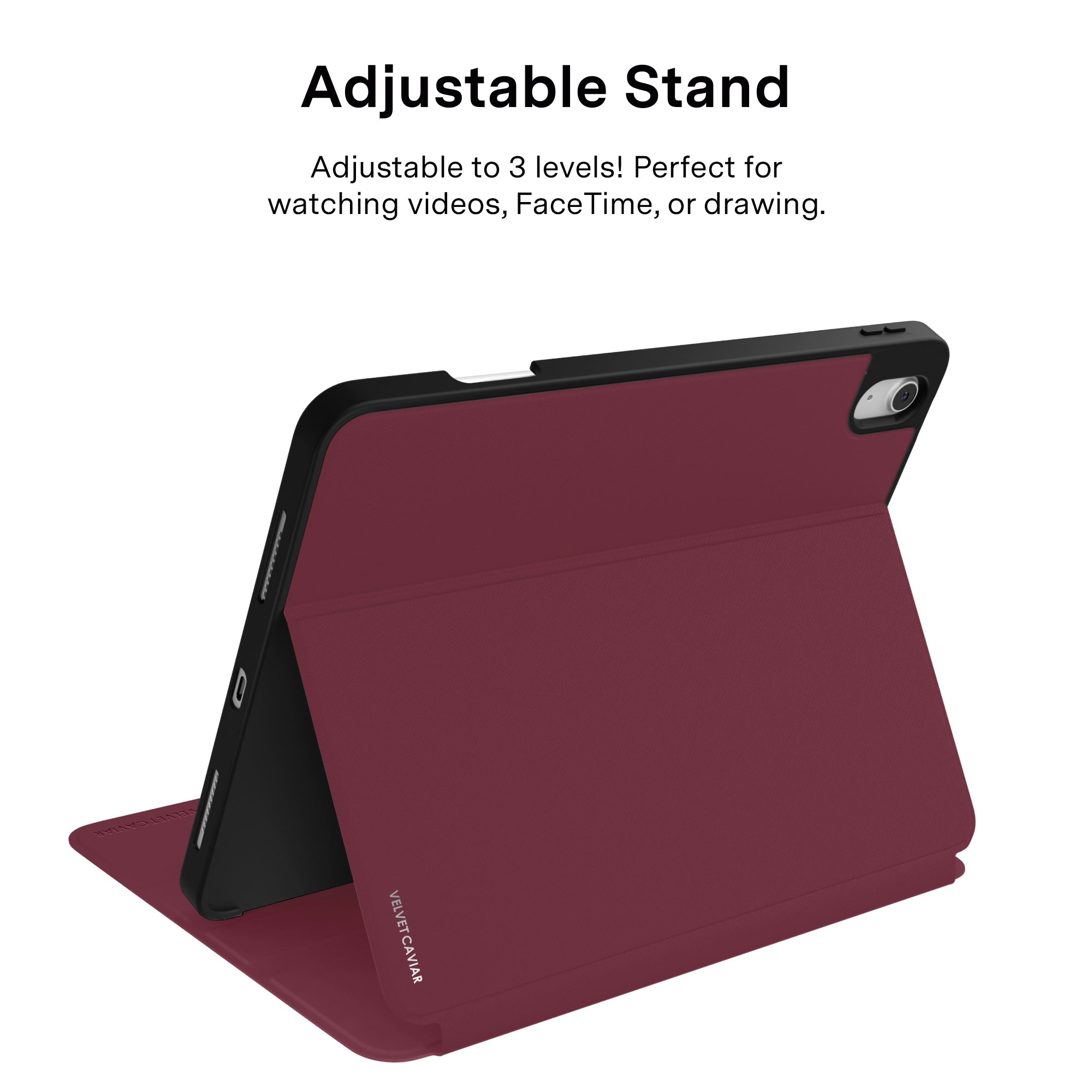 Burgundy 1990 iPad Case