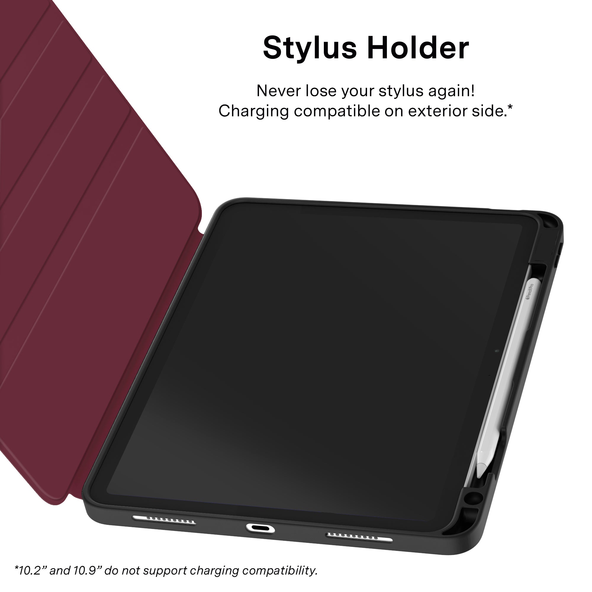 Burgundy 1990 iPad Case