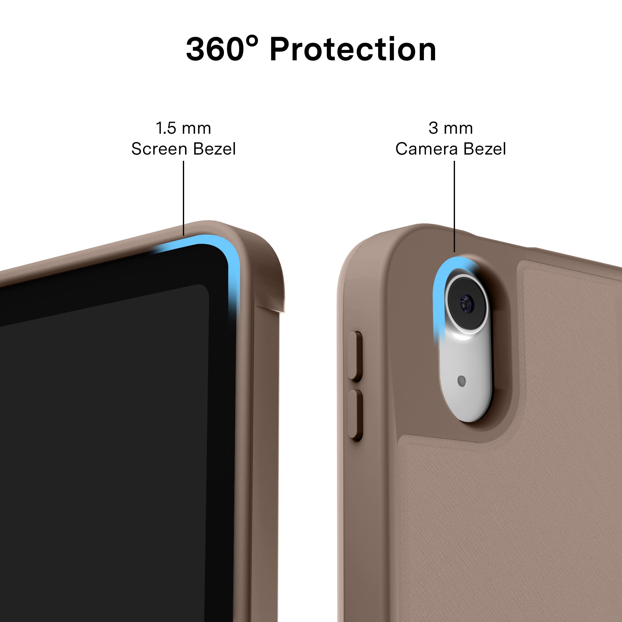 Cashmere Taupe iPad Case