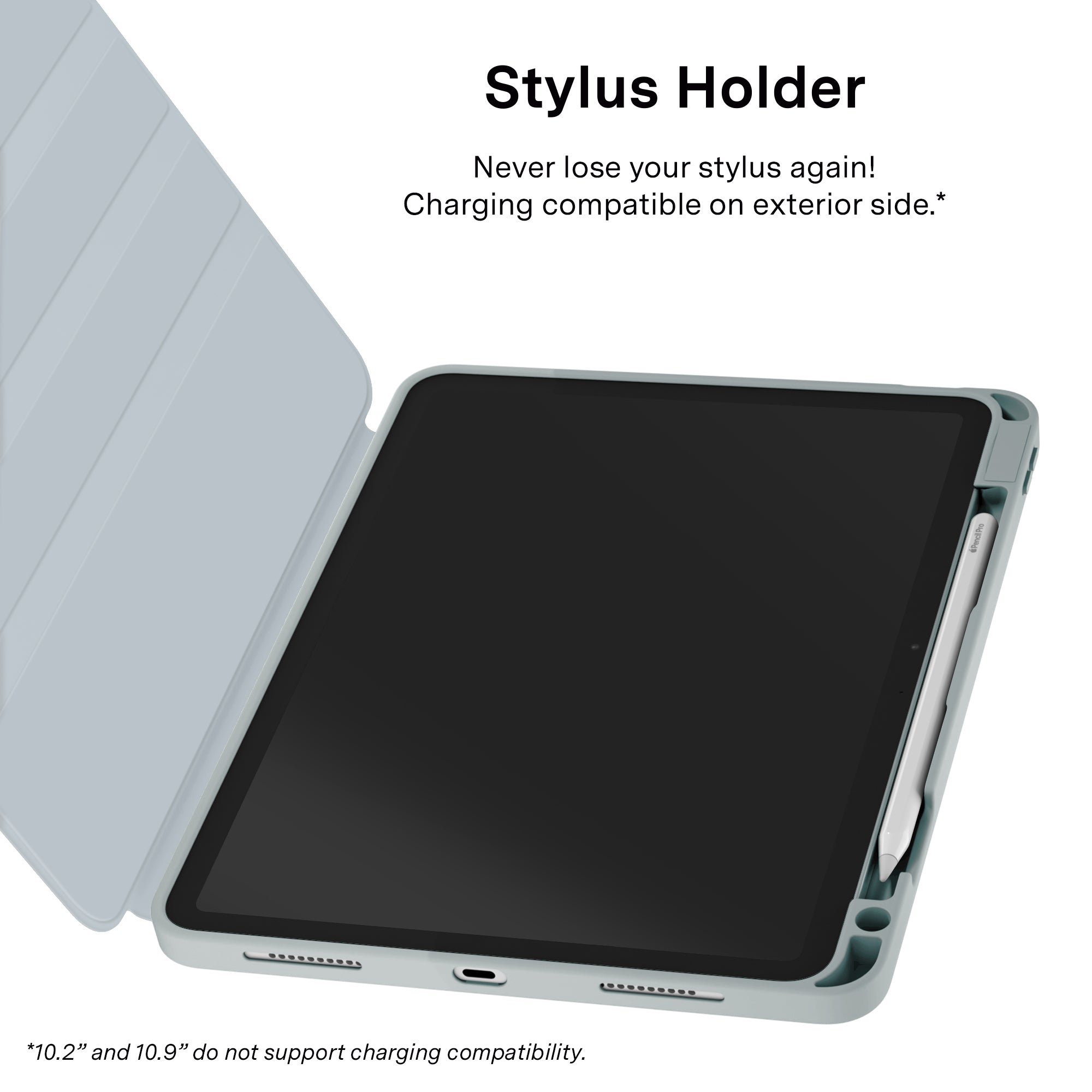 French Blue Floral iPad Case