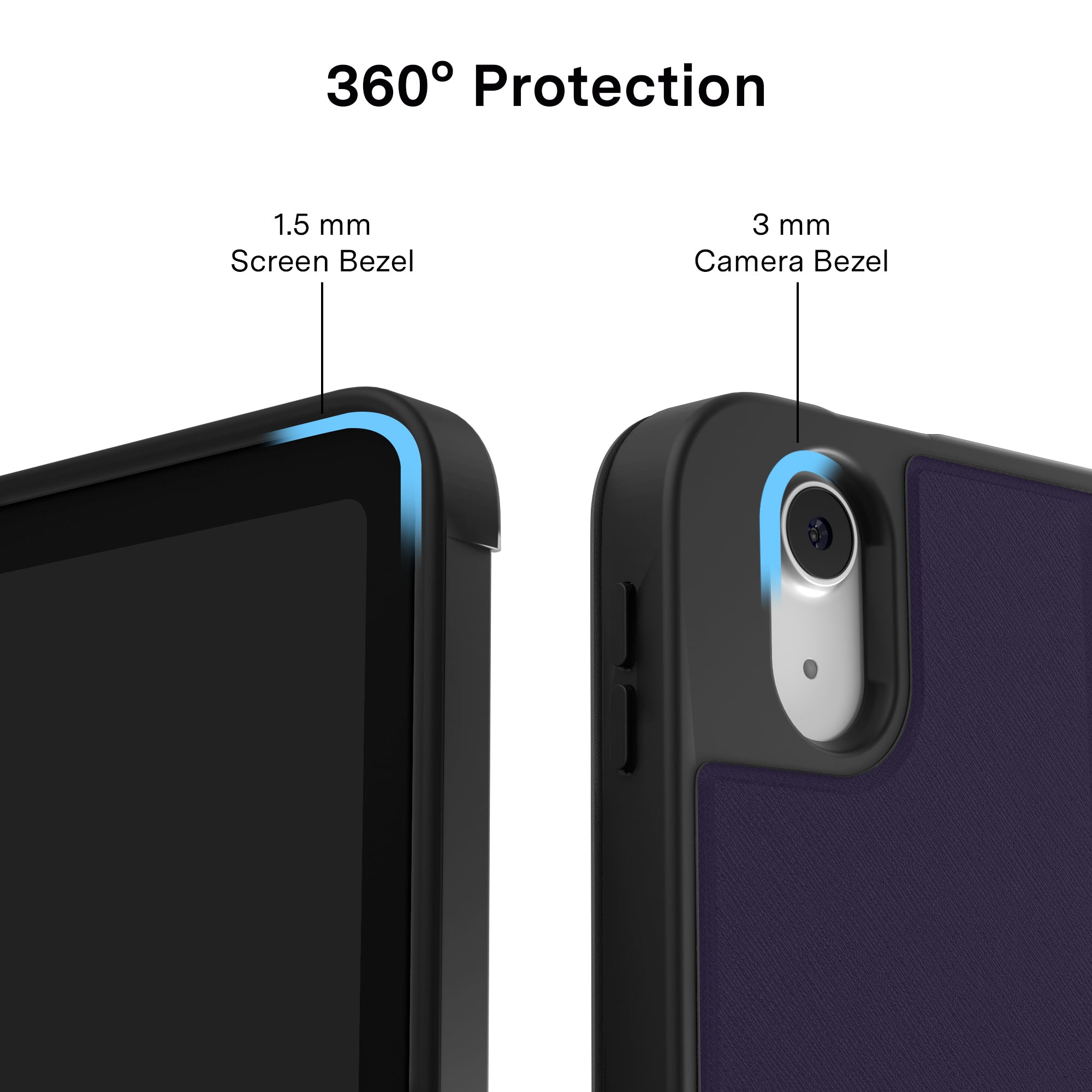 Midnight Blossom iPad Case