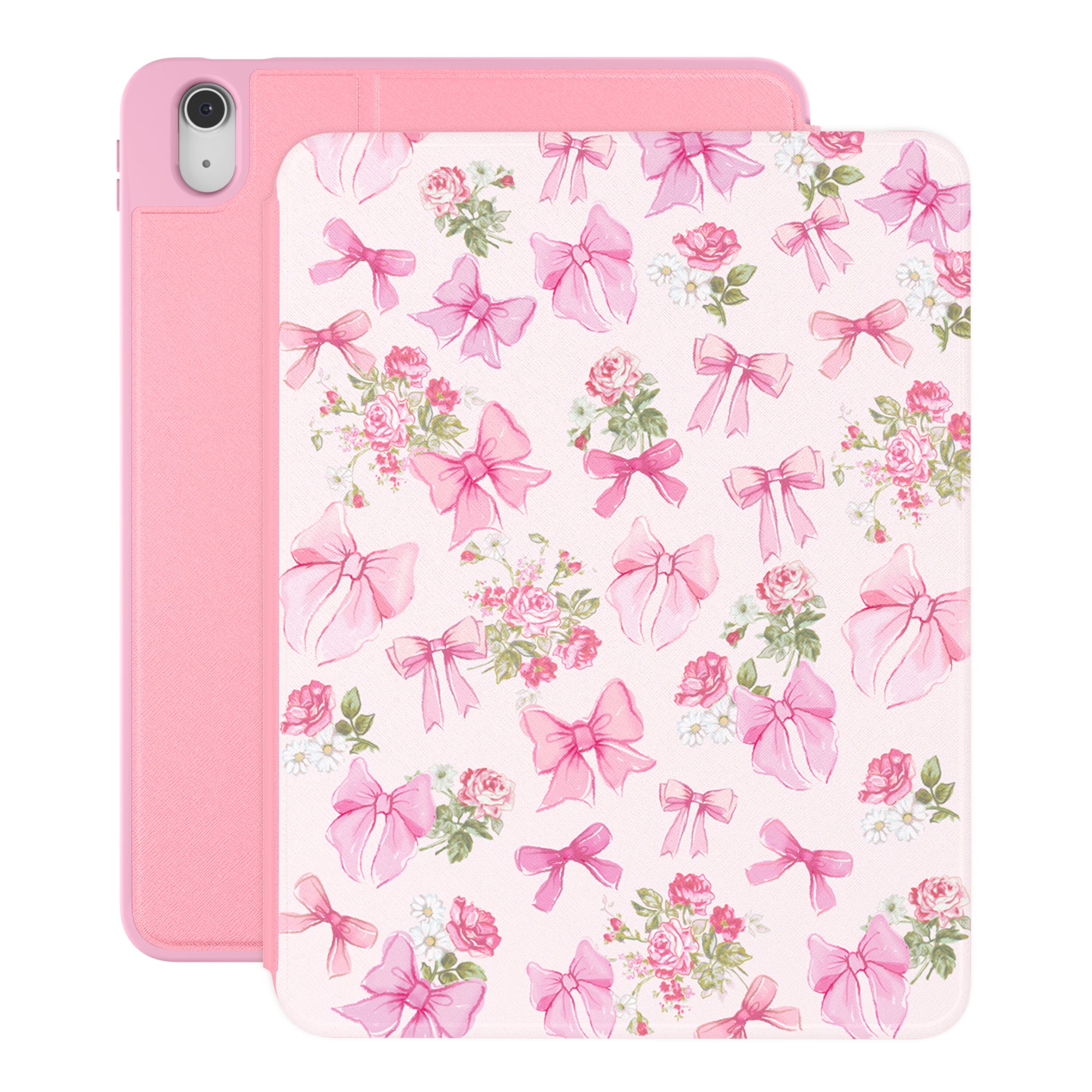 Posie Pink Bow iPad Case